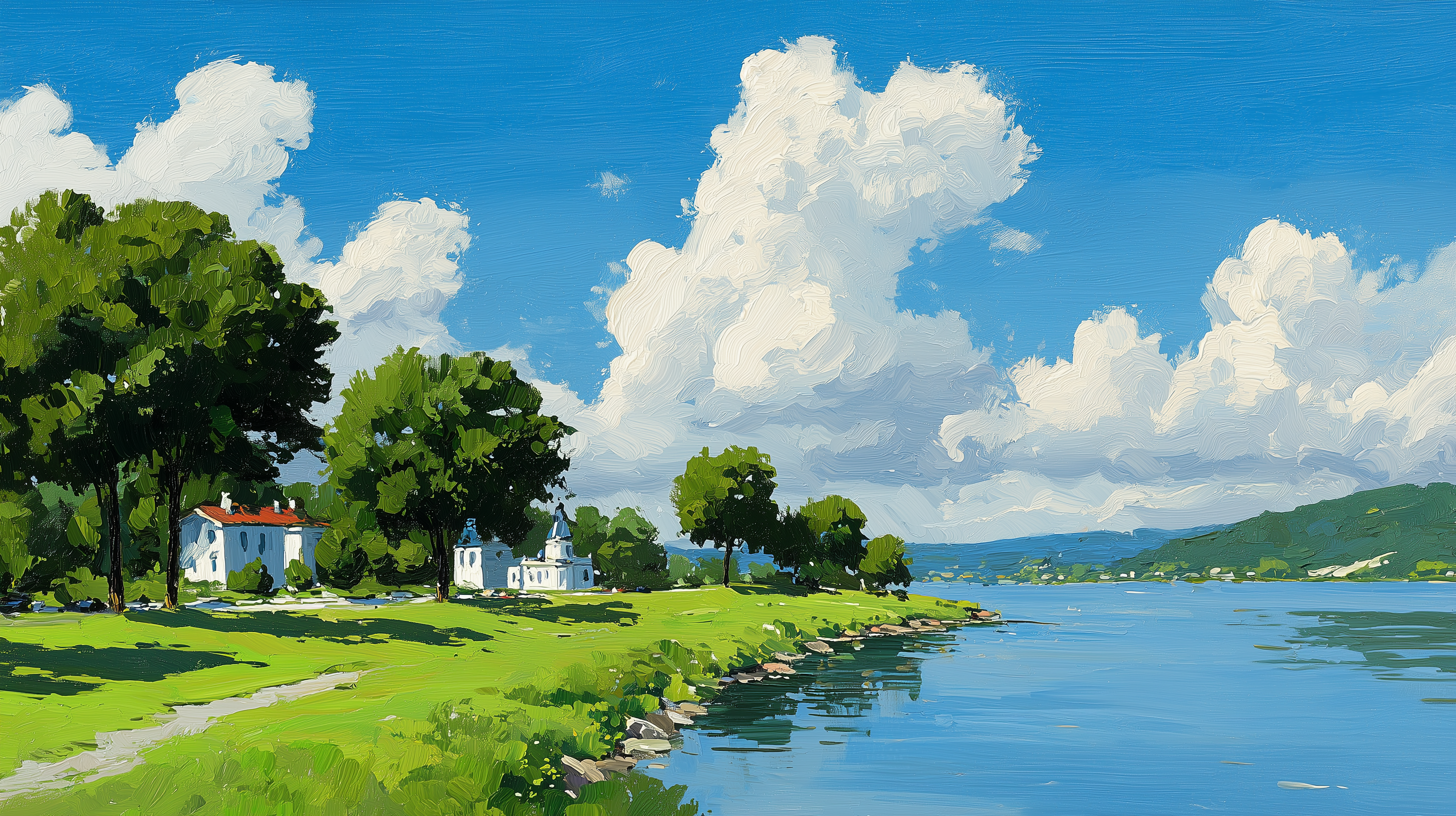 fond d'écran Lac windows 10 1920x1080 téléchargement gratuit