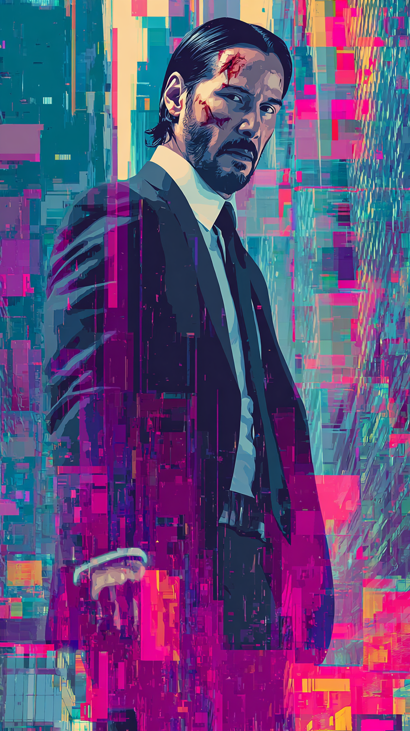 xiaomi fond d'écran John Wick télécharger gratuit