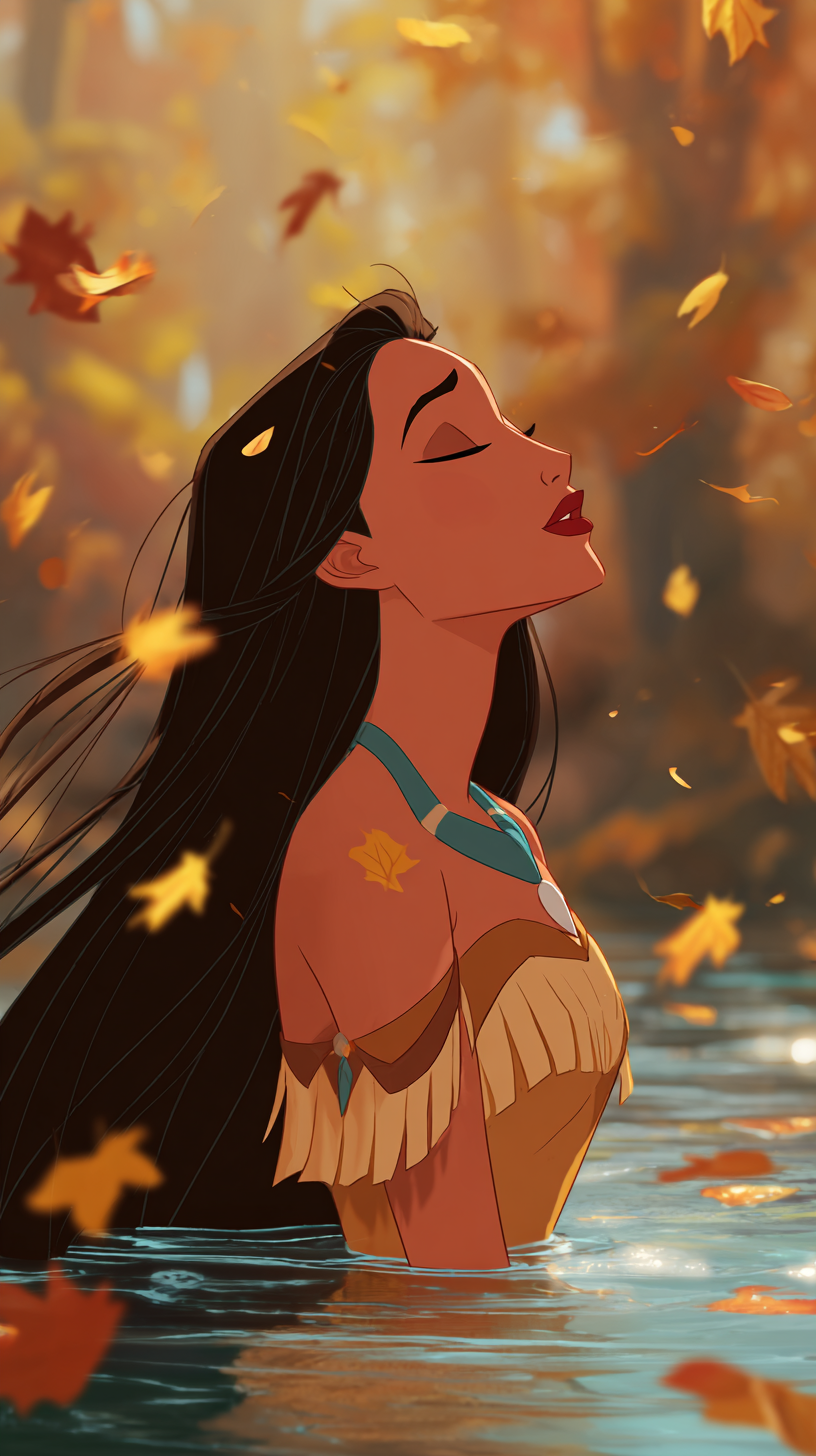 fond d'écran Pocahontas pour tablette android gratuit