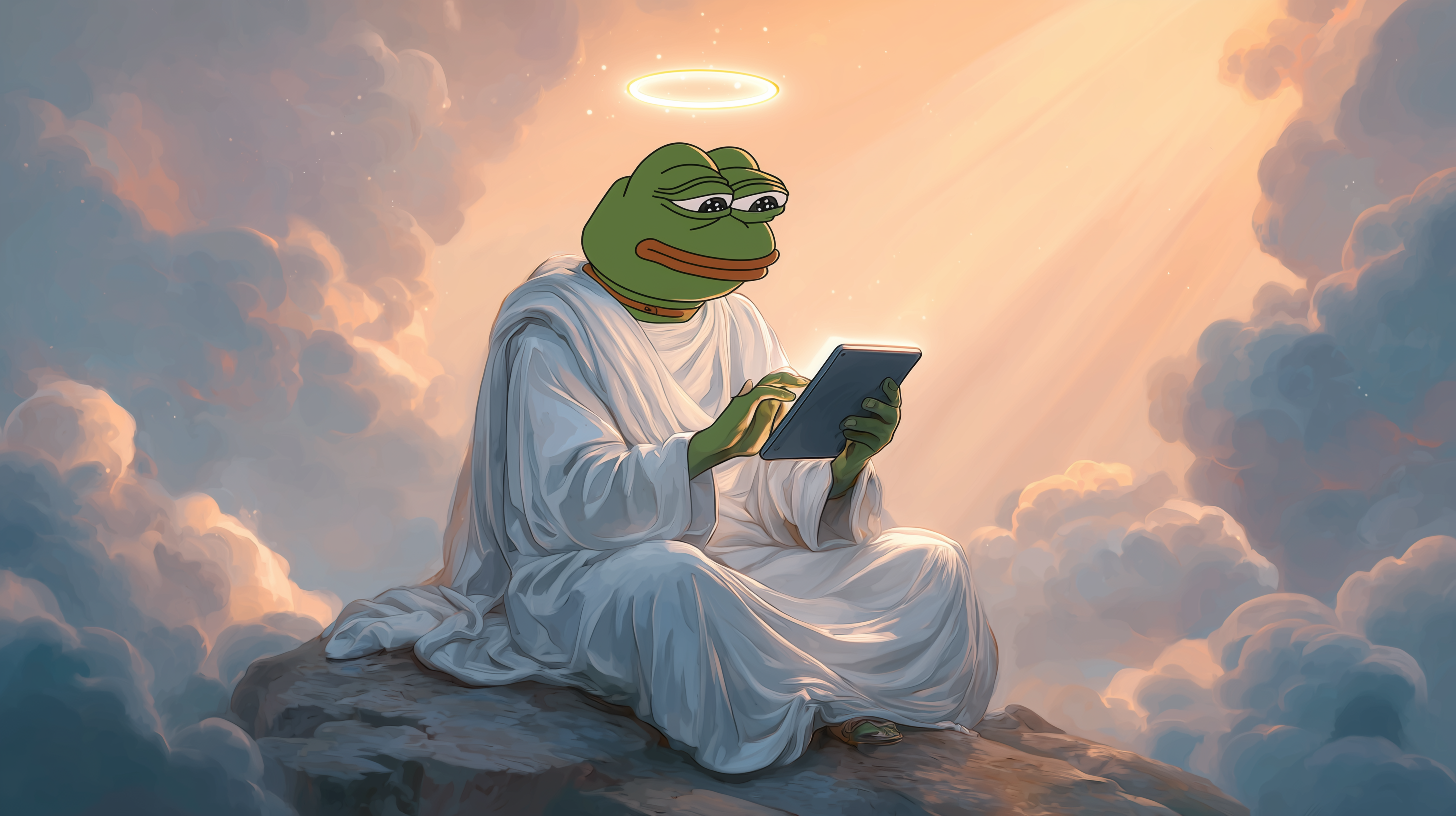 fond d'écran Pepe the Frog pc windows 10 4k téléchargement gratuit