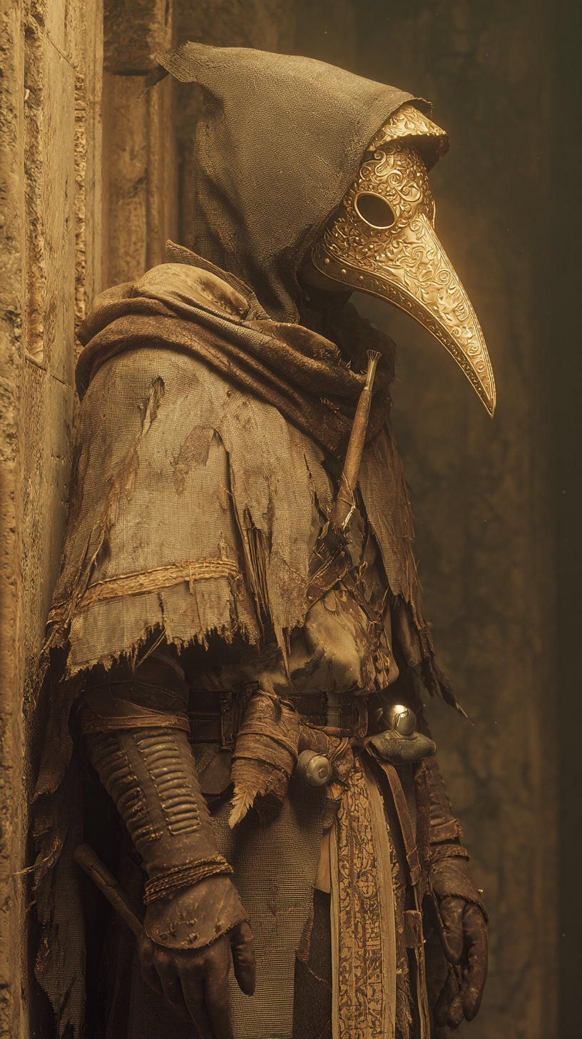 fond d'écran Plague doctor pour iphone gratuit