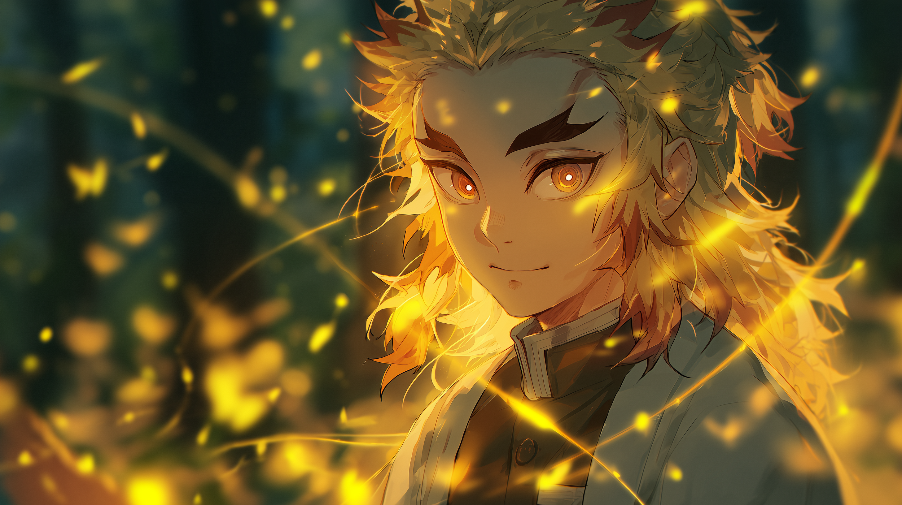 fond d'écran Rengoku Kyoujurou 2560x1600 hd téléchargement gratuit