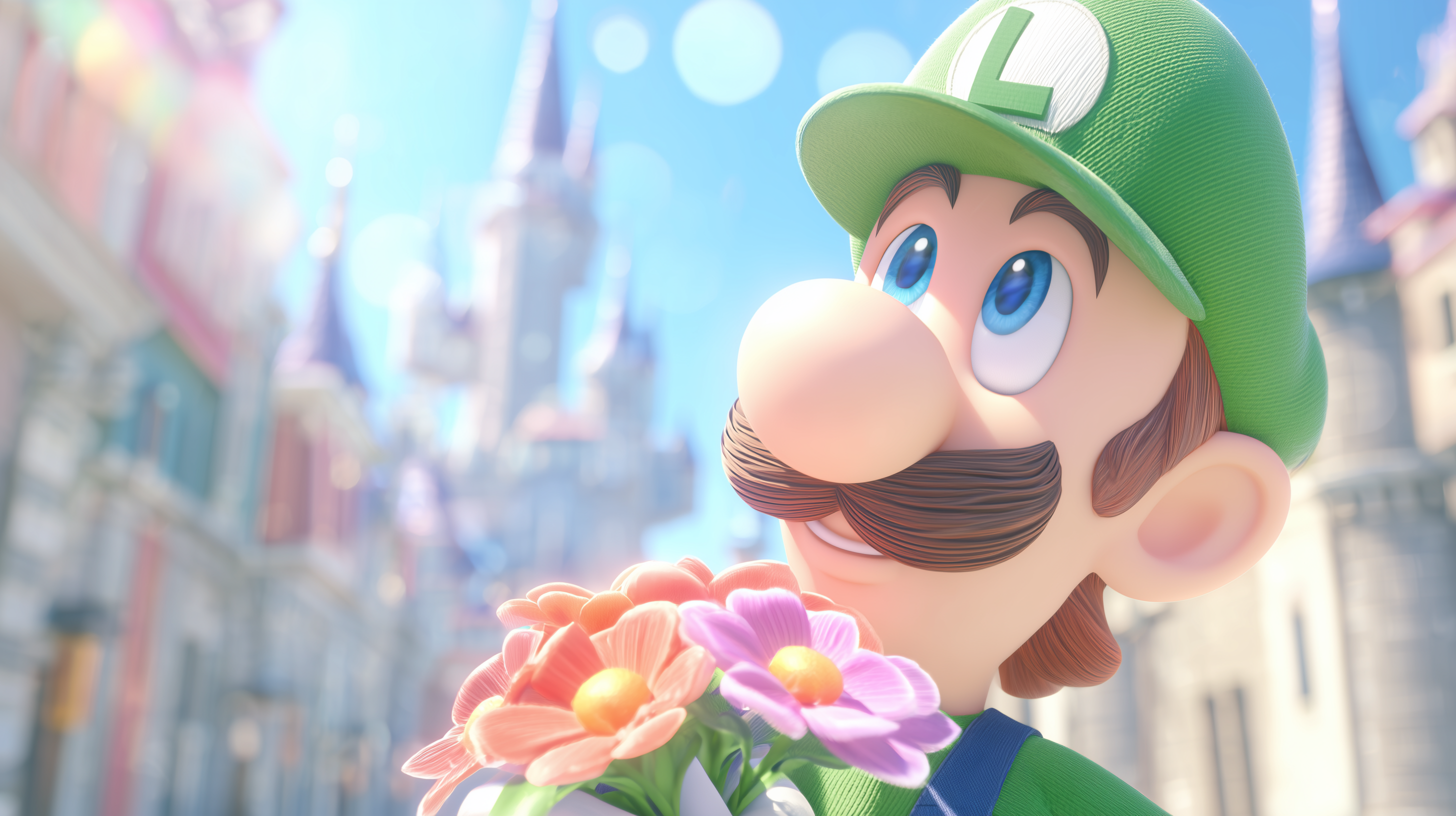fond d'écran Luigi mac 4k téléchargement gratuit