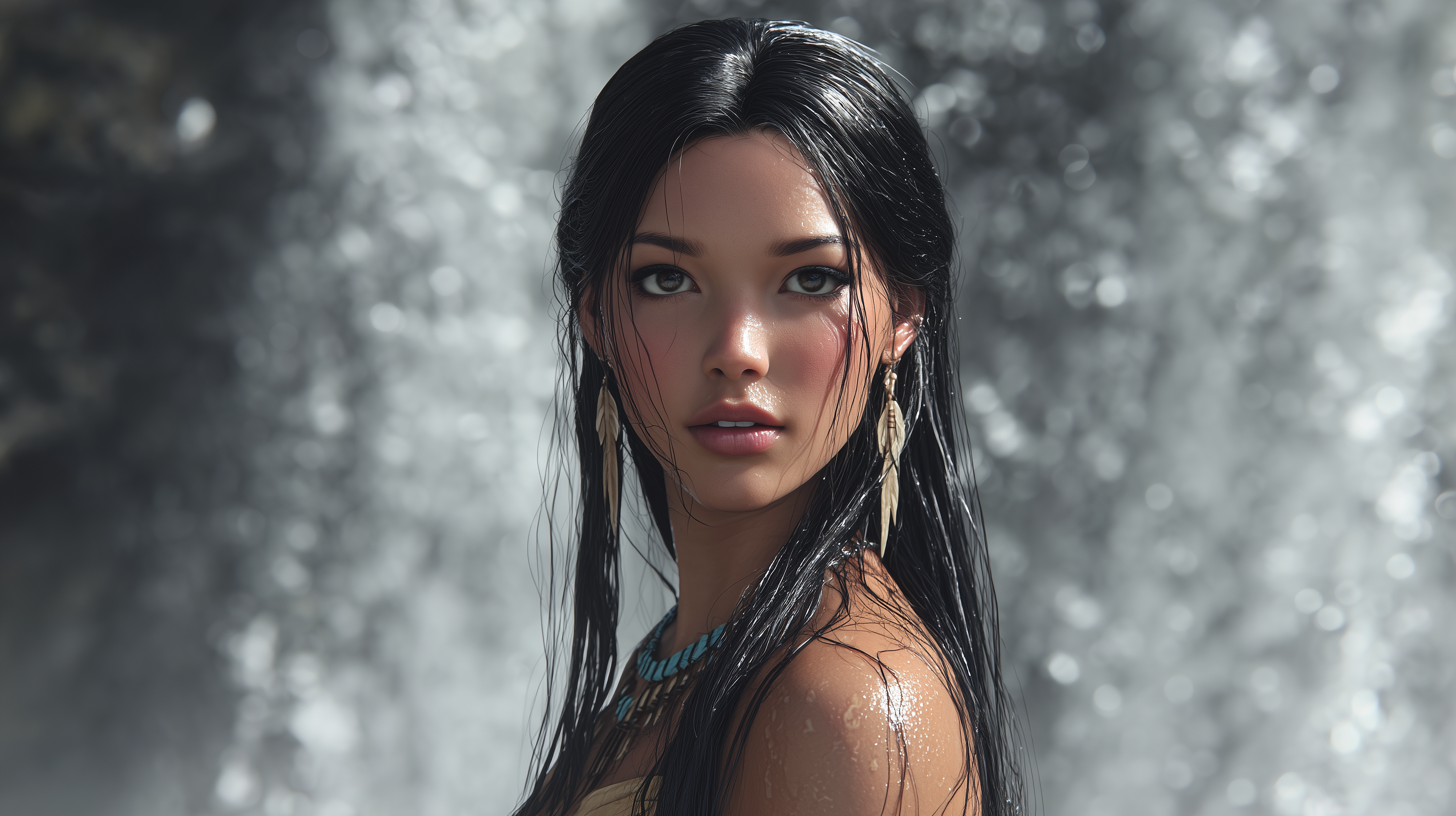 windows 11 fond d'écran Pocahontas téléchargement gratuit