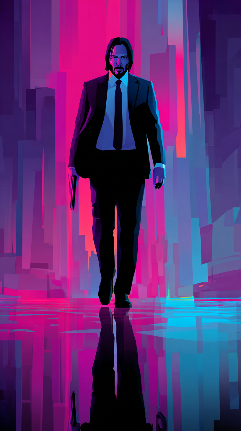 iphone fond d'écran John Wick télécharger gratuit
