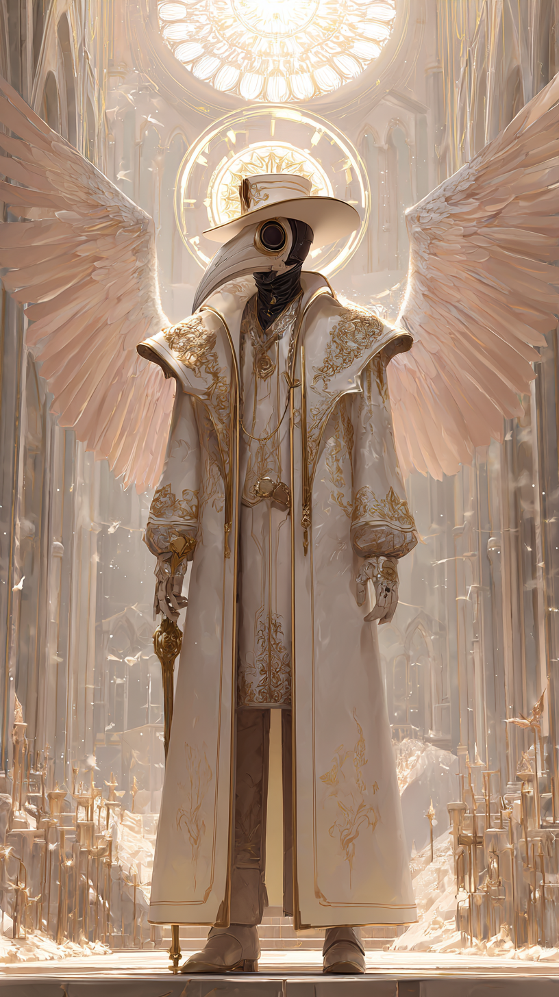 fond d'écran Plague doctor téléphone gratuit