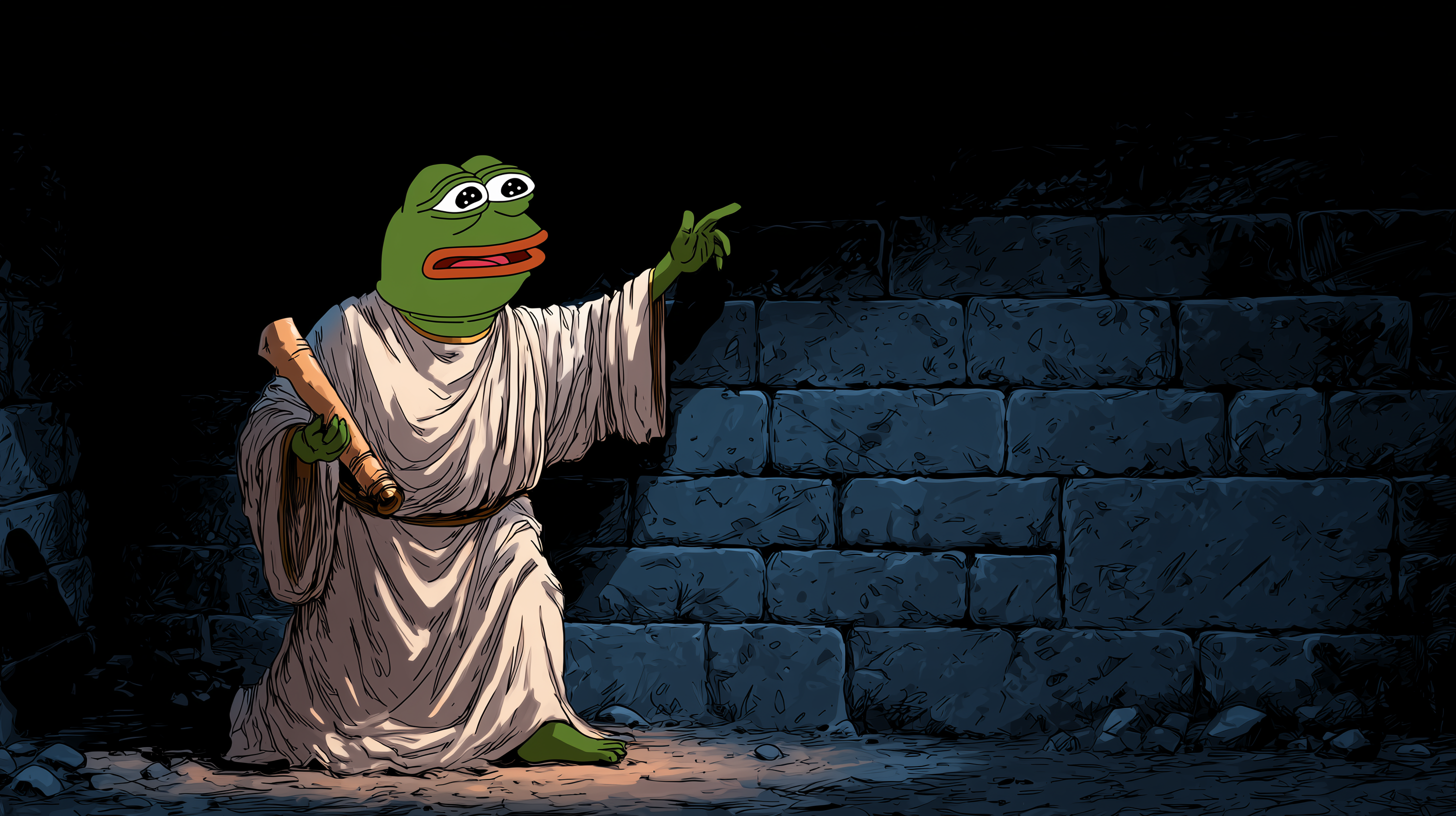 fond d'écran Pepe the Frog ultra hd 4k téléchargement gratuit