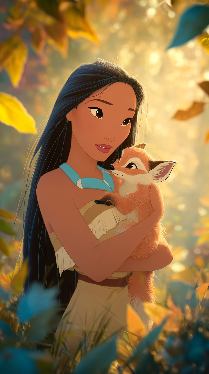 fond d'écran Pocahontas téléphone Nokia gratuit