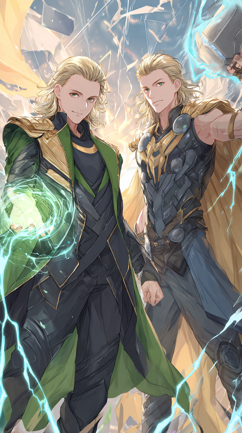 fond d'écran Loki iphone 15 gratuit