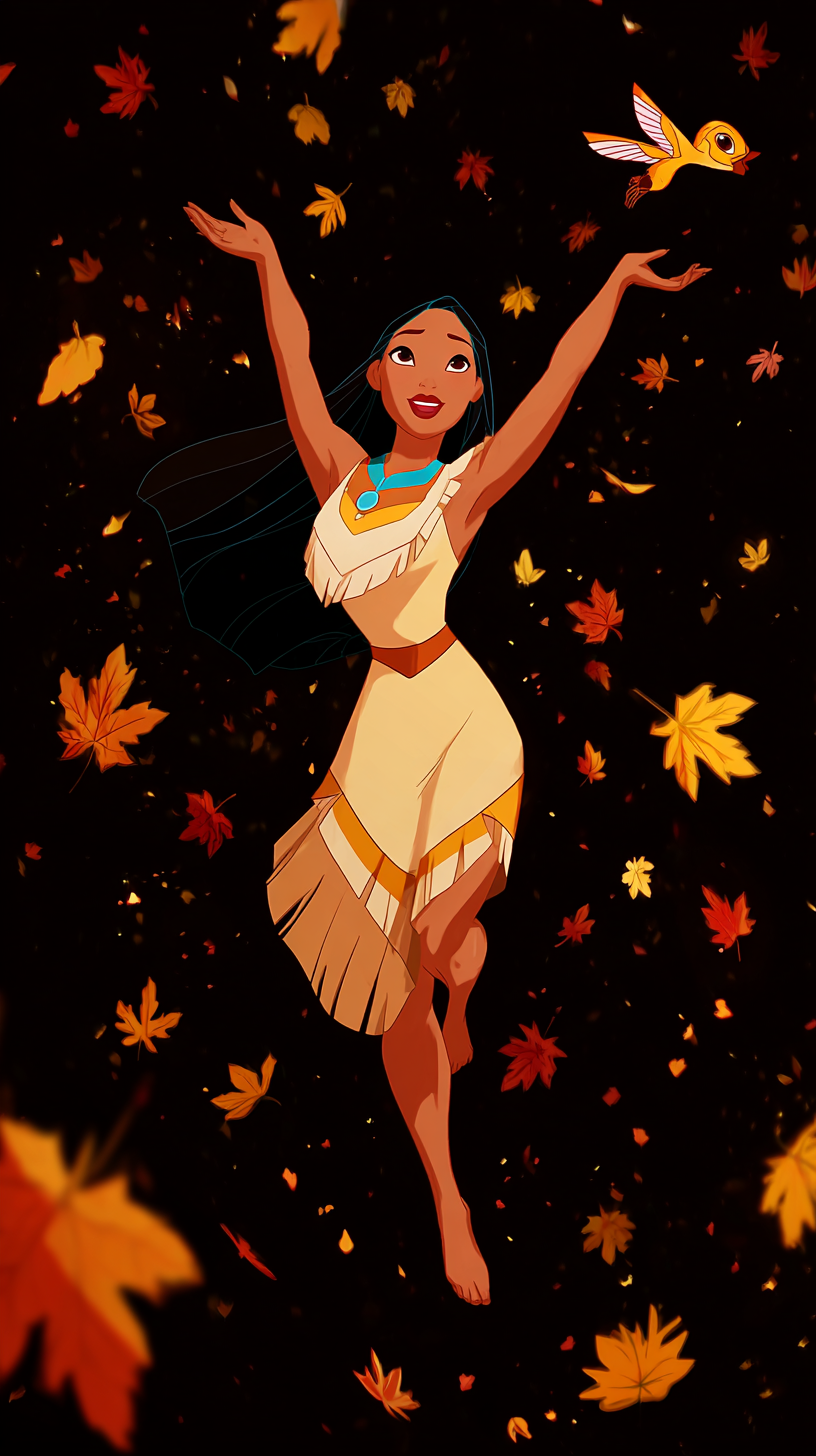 fond d'écran Pocahontas android gratuit sans filigrane