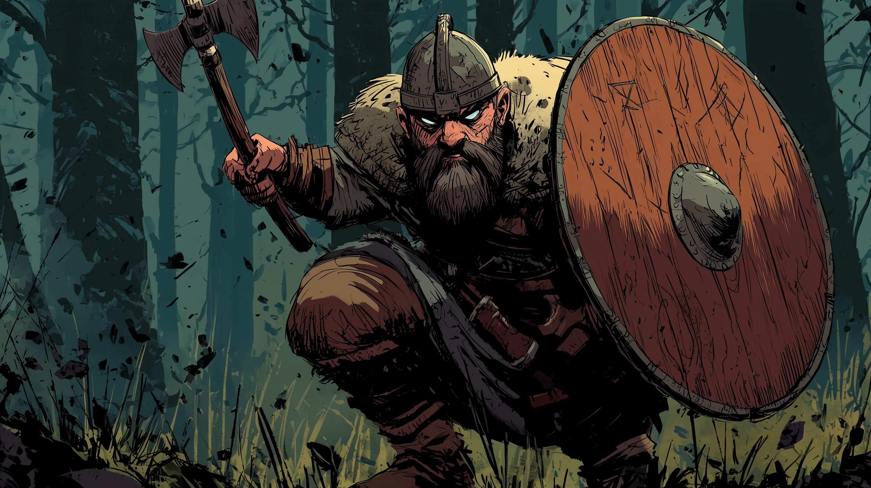 fond d'écran Viking 3840x1440 téléchargement gratuit
