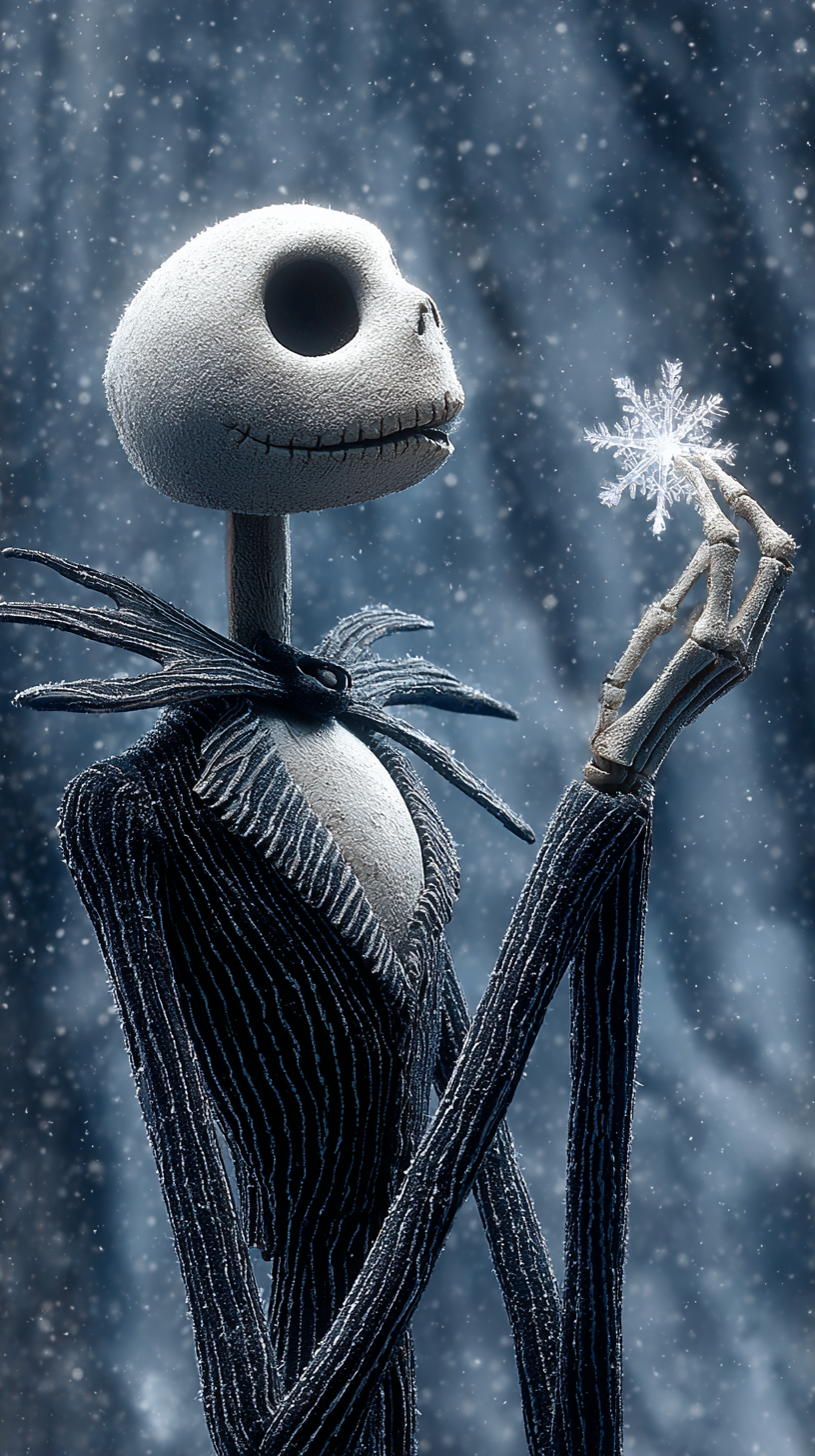 fond d'écran L’Étrange Noël de monsieur Jack iphone 4k télécharger gratuit