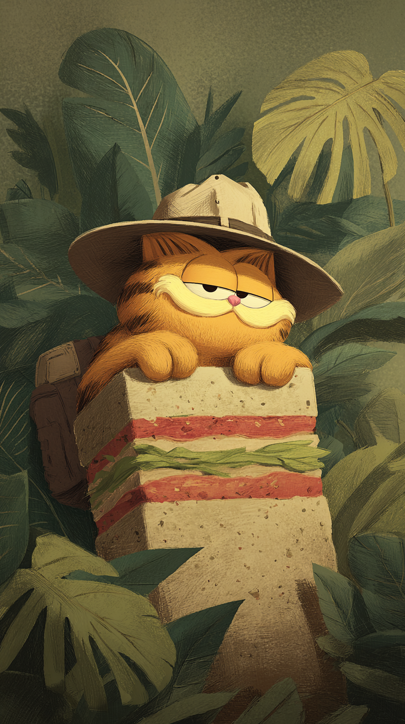 fond d'écran Garfield téléphone gratuit télécharger gratuit