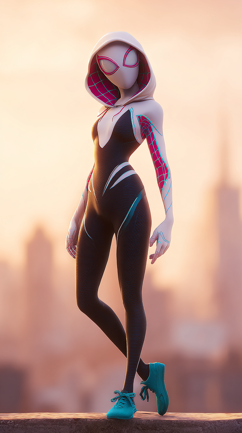 fond d'écran Gwen Stacy iphone ios gratuit