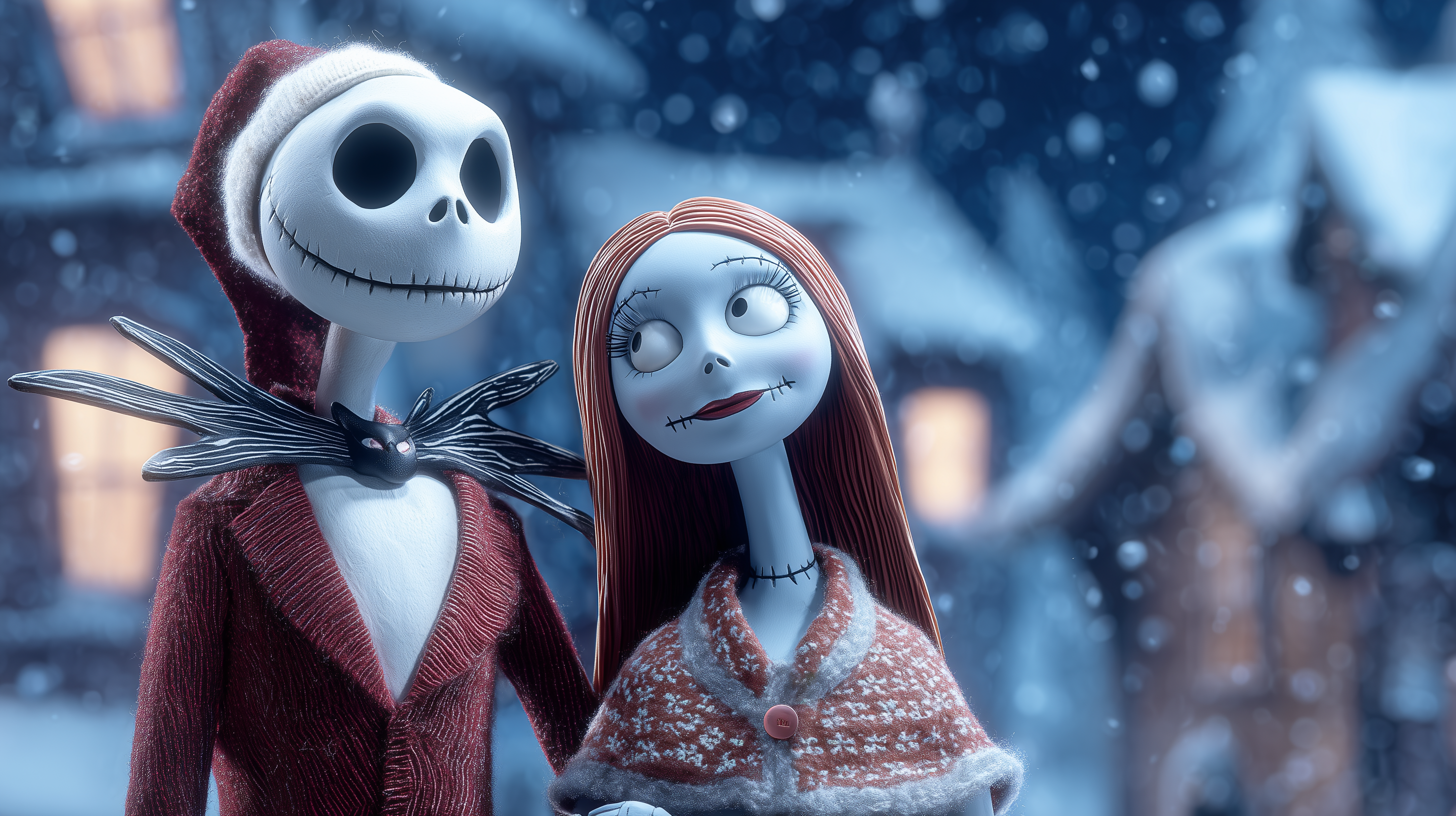 fond d'écran L’Étrange Noël de monsieur Jack 5k téléchargement gratuit