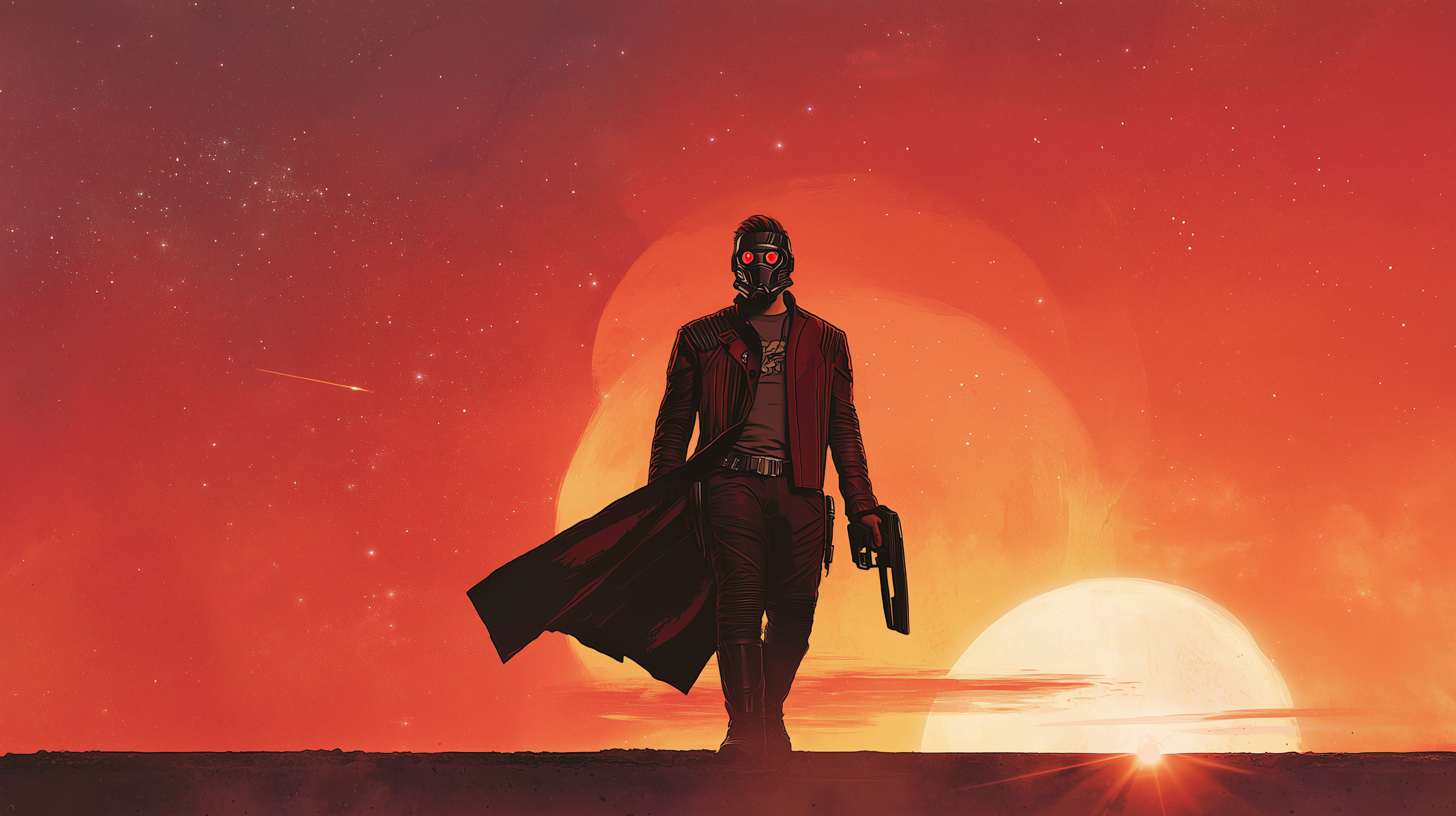 fond d'écran Star Lord 4k windows 11 téléchargement gratuit