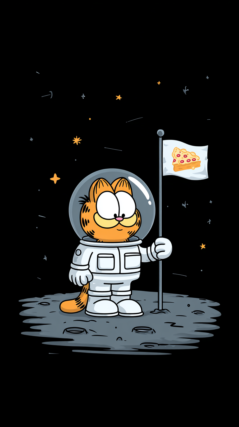 fond d'écran Garfield téléphone Google gratuit