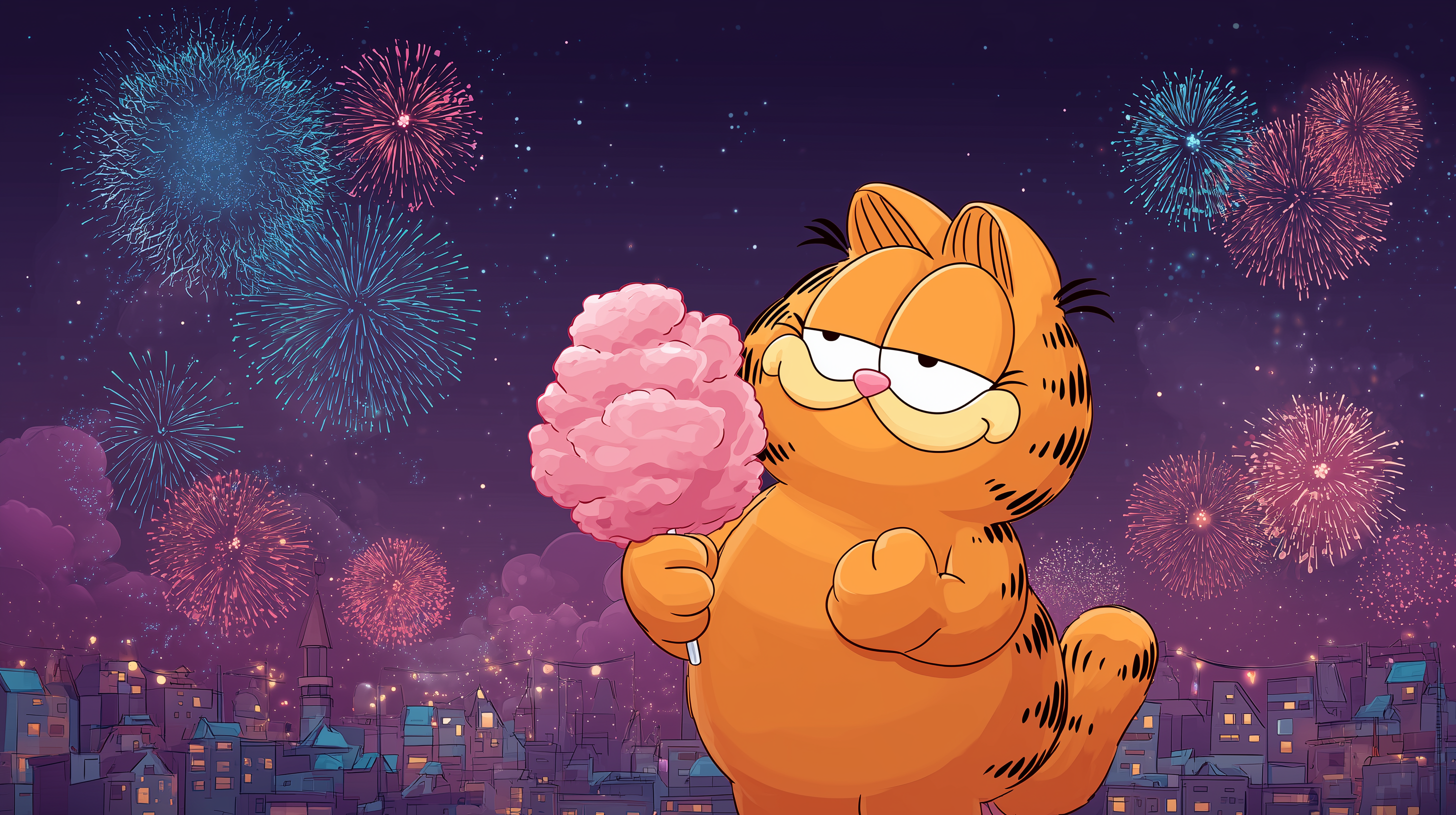 windows fond d'écran Garfield téléchargement gratuit