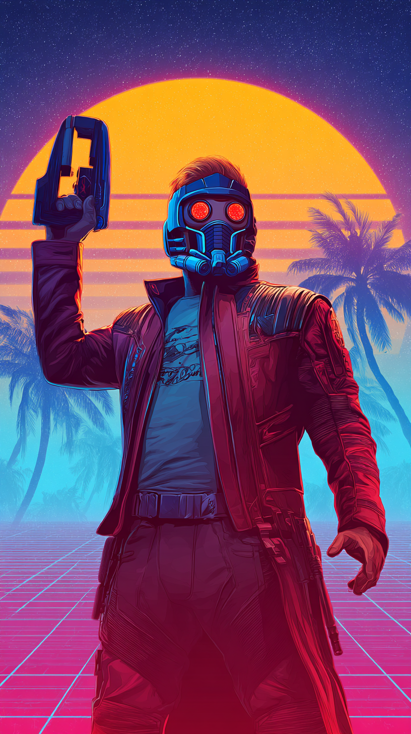 fond d'écran Star Lord téléphone samsung gratuit