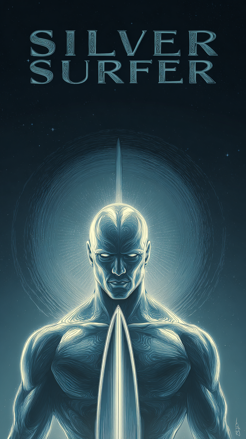 fond d'écran Silver Surfer téléphone Oppo télécharger gratuit
