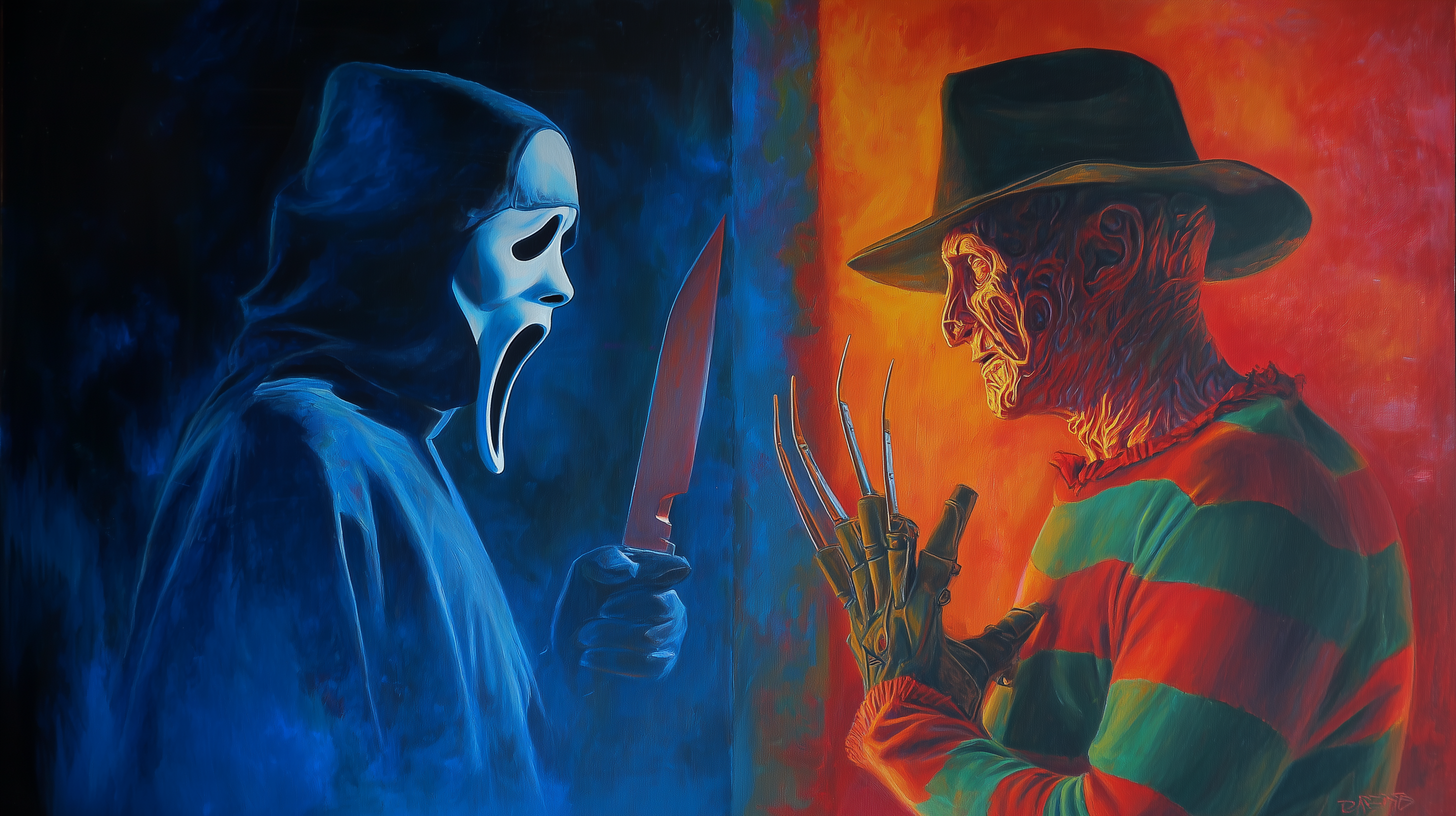 fond d'écran Ghostface pour mac 4k téléchargement gratuit