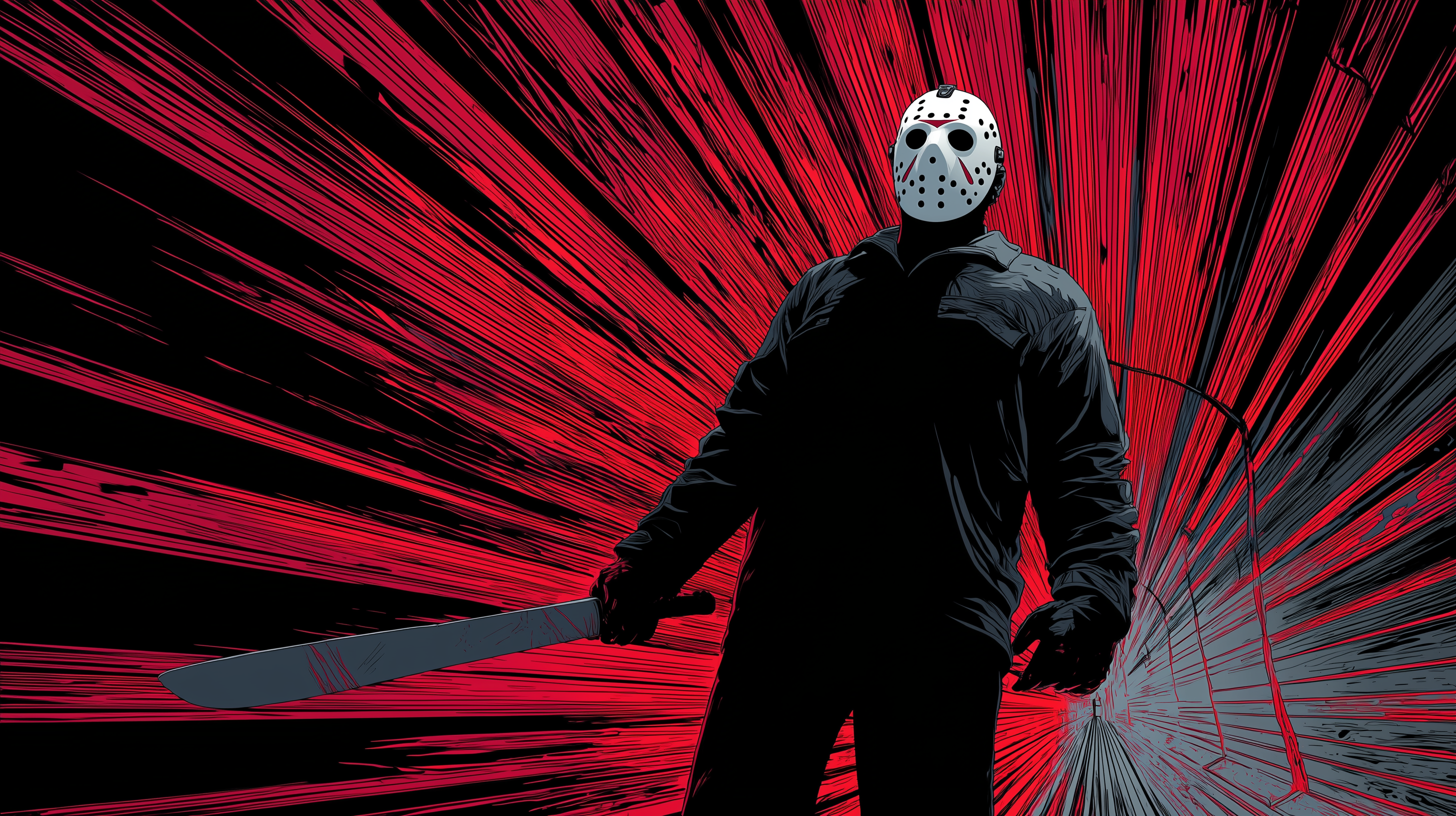 fond d'écran Jason Voorhees pc 2560x1600 téléchargement gratuit