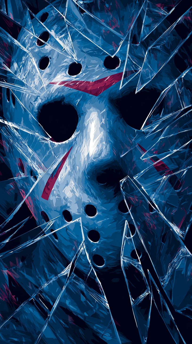 fond d'écran Jason Voorhees iphone 15 pro télécharger gratuit