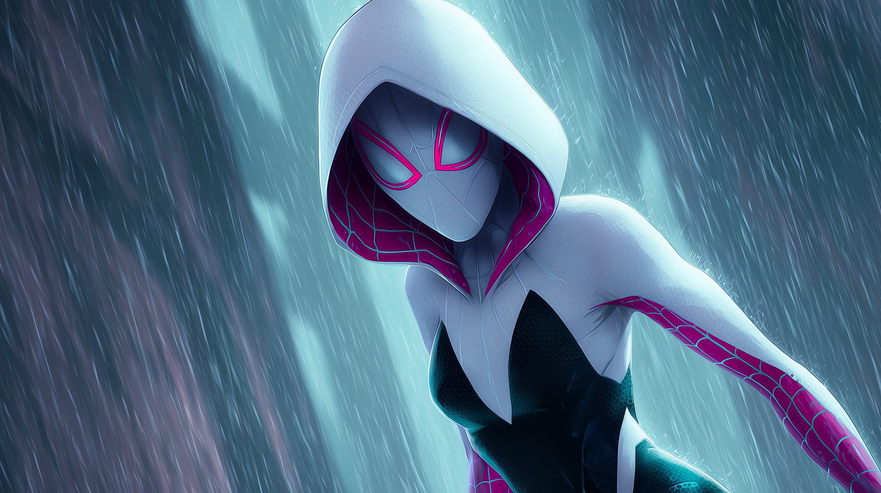 fond d'écran Gwen Stacy ultra hd 3840x2160 téléchargement gratuit