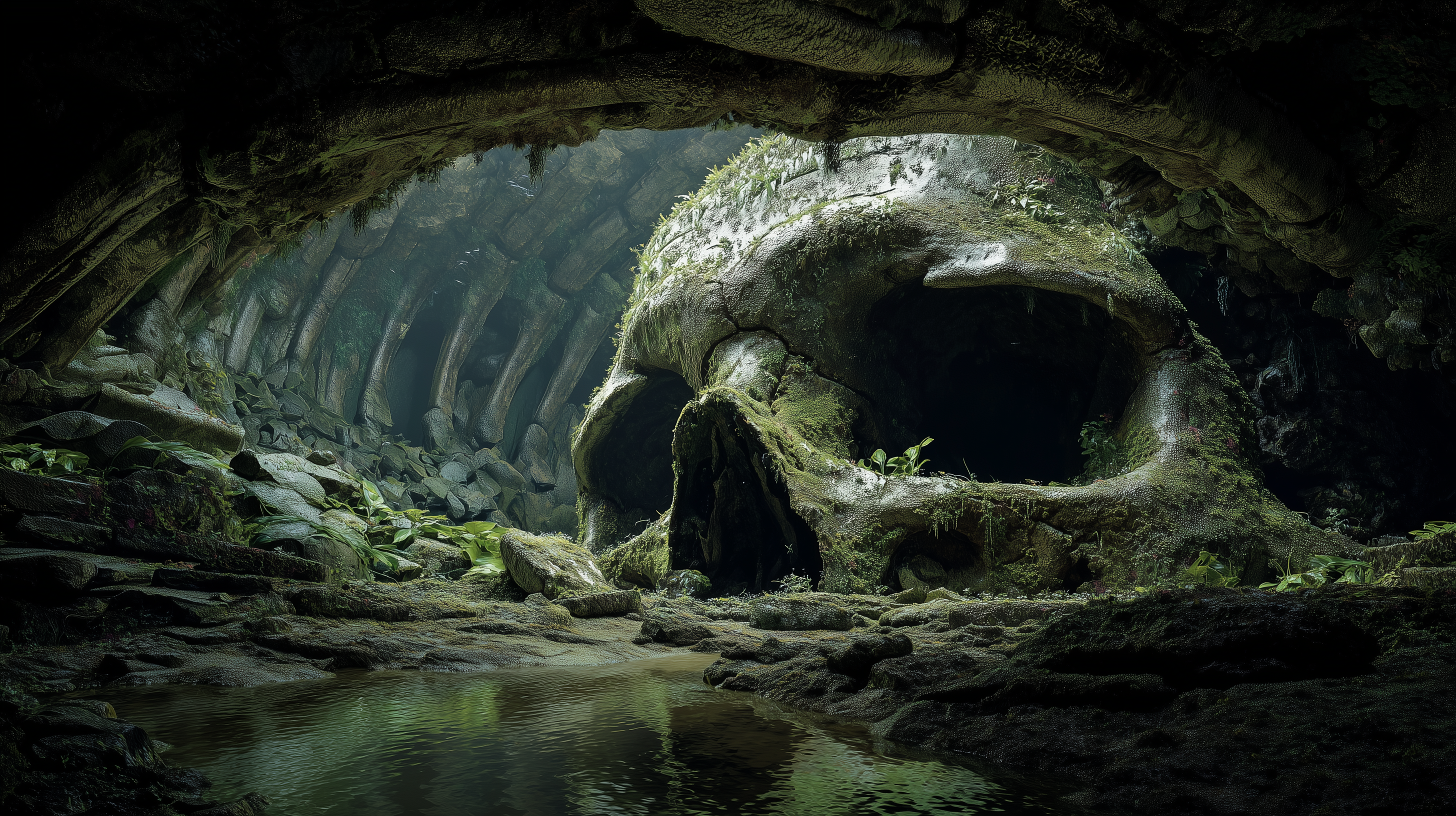 fond d'écran Grotte pc 1920x1080 4k téléchargement gratuit