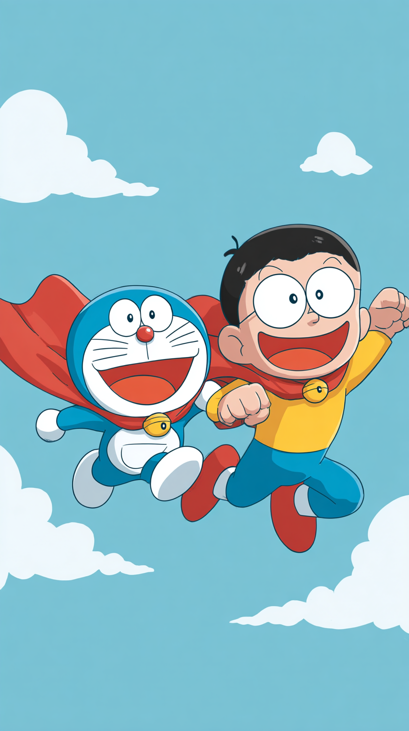 fond d'écran Doraemon android télécharger gratuit