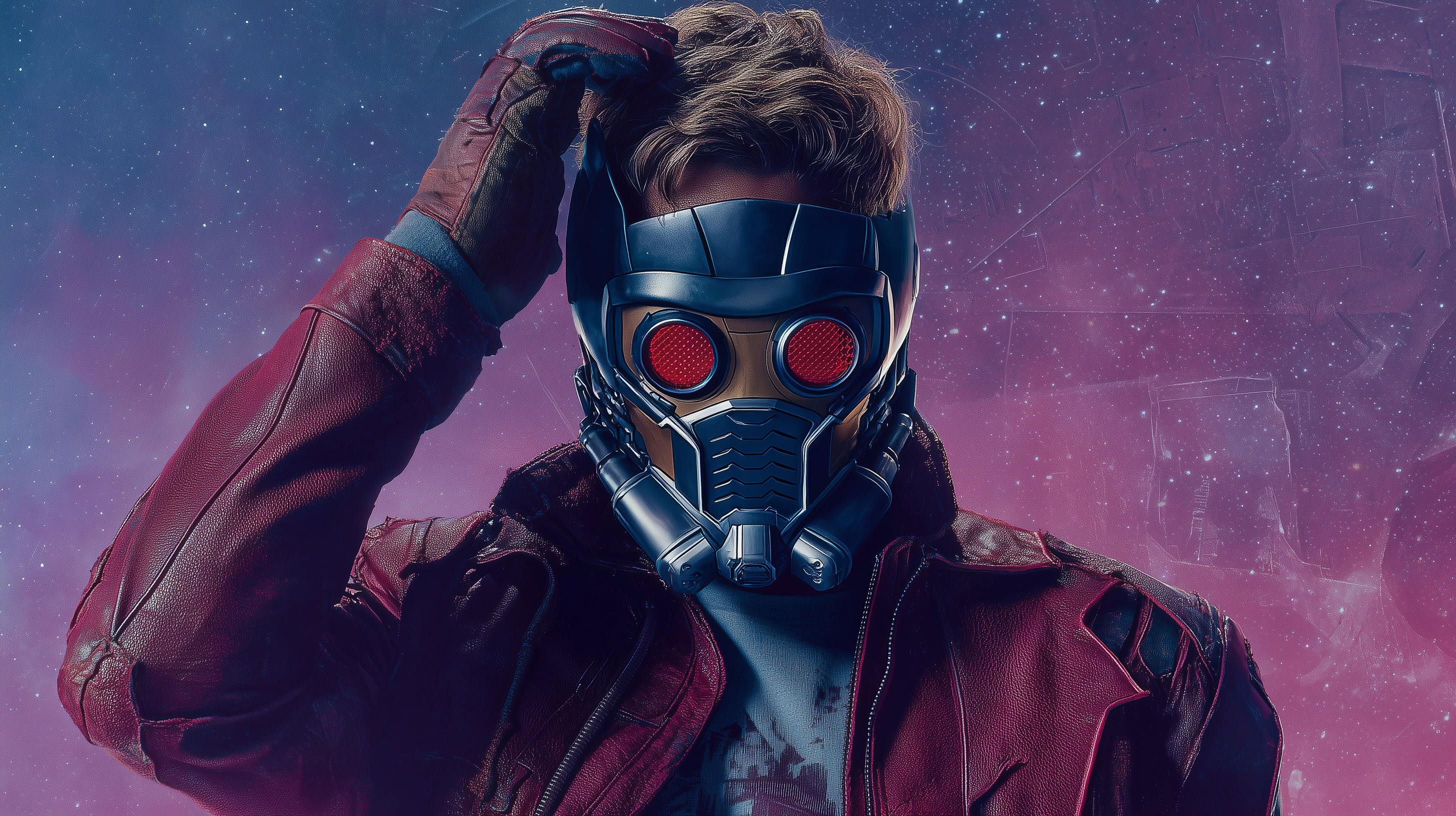 fond d'écran Star Lord 4k pc téléchargement gratuit