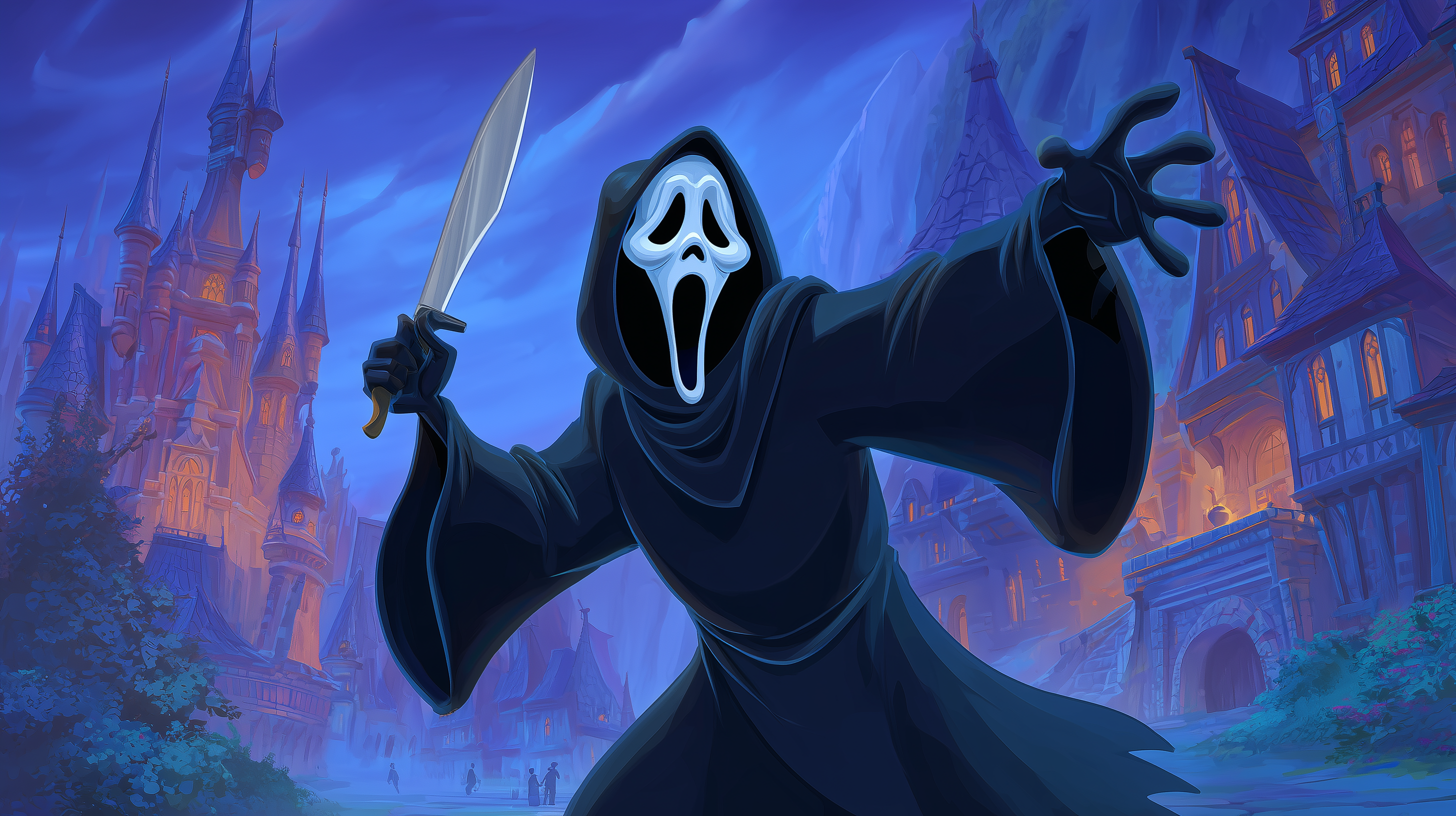 fond d'écran Ghostface windows 10 téléchargement gratuit