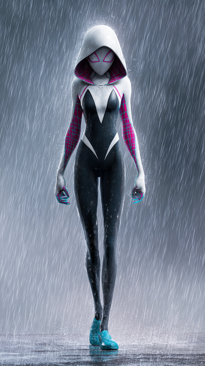 fond d'écran Gwen Stacy iphone x gratuit