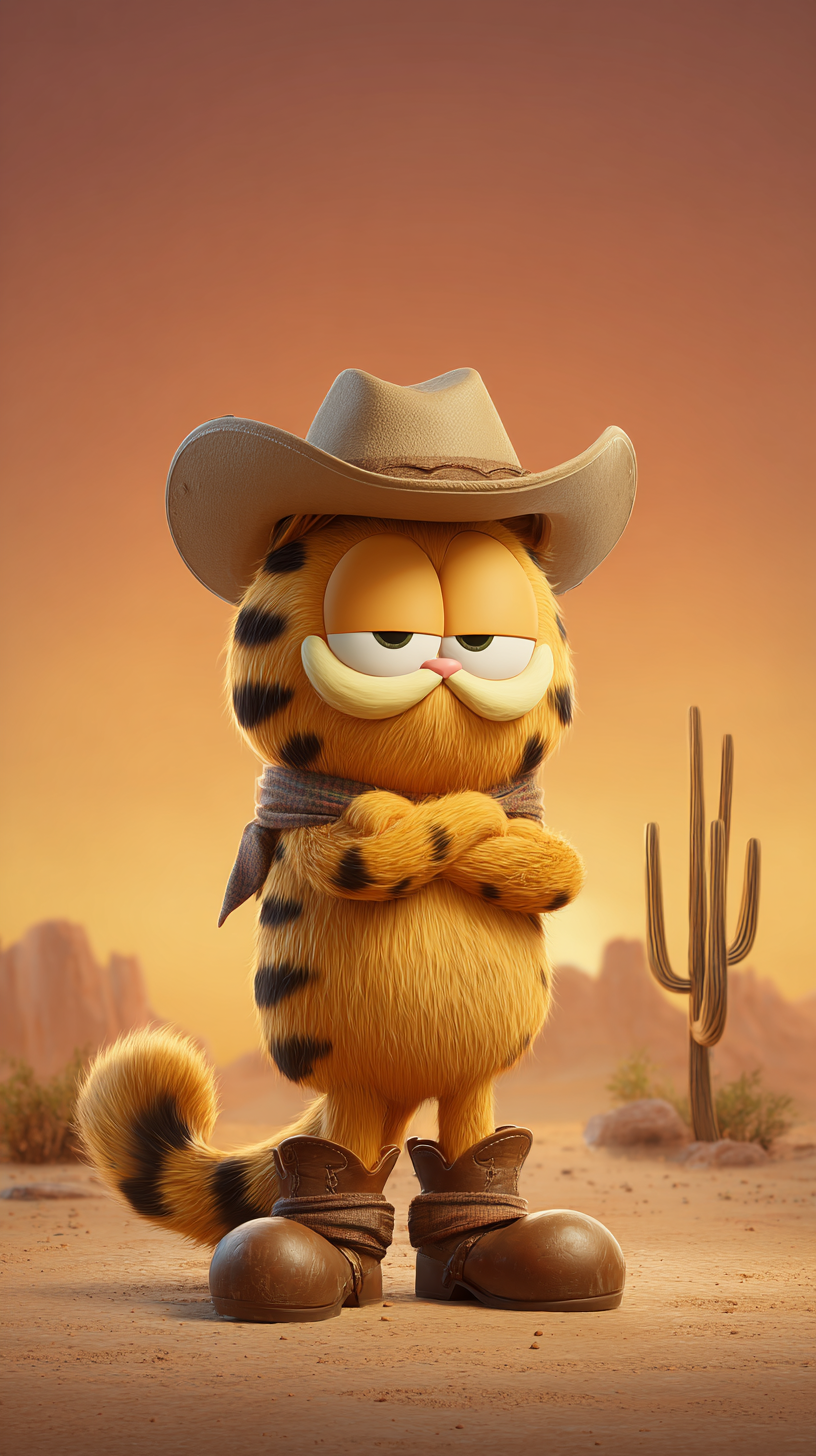 fond d'écran Garfield téléphone gratuit