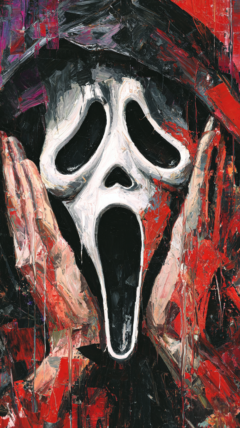 fond d'écran Ghostface téléphone samsung télécharger gratuit