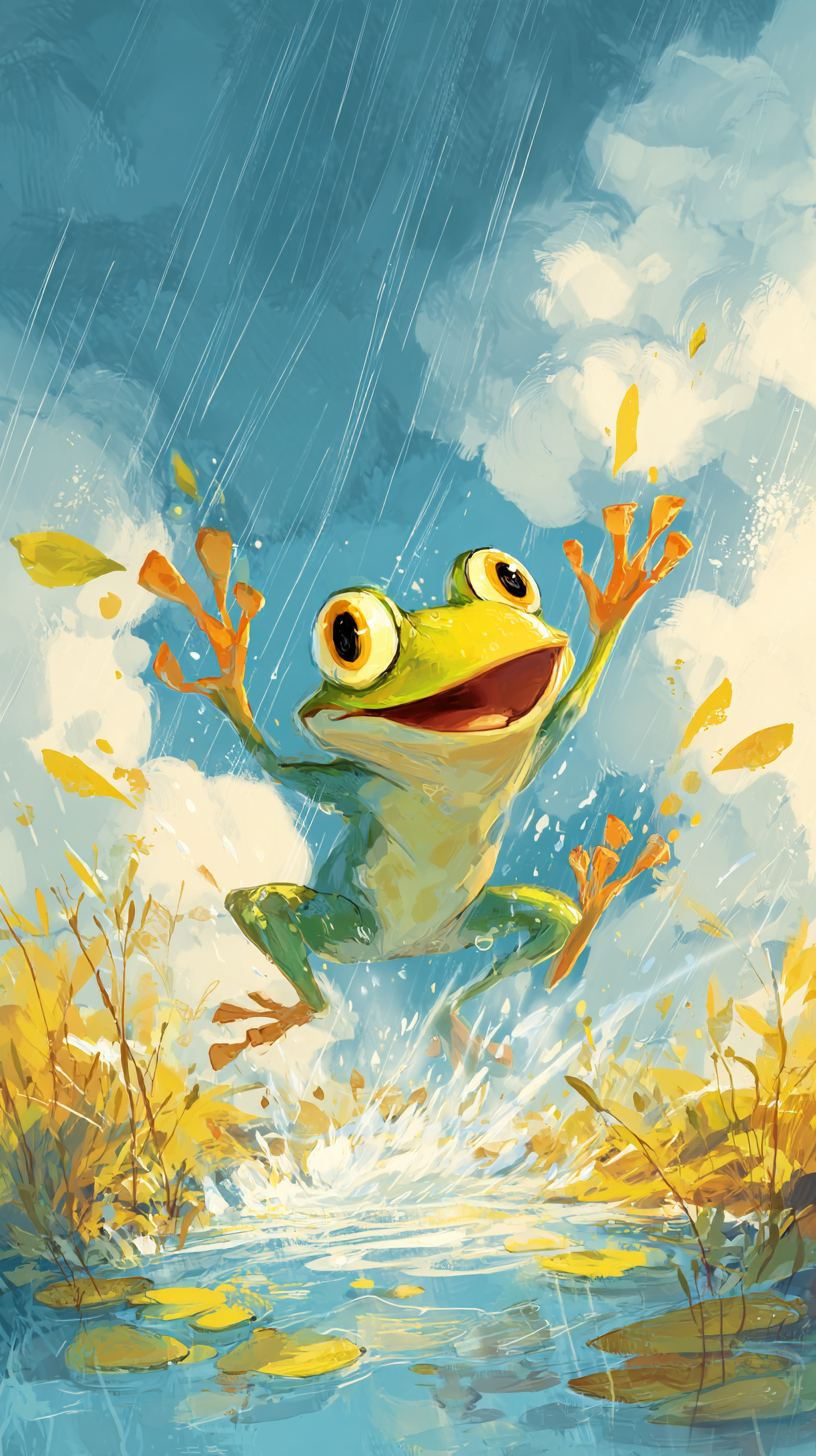 fond d'écran Grenouille iphone ios gratuit