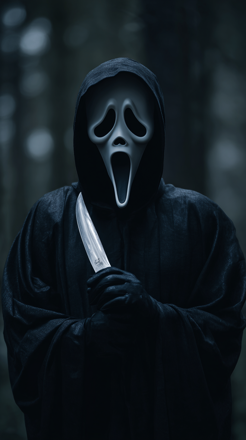 fond d'écran Ghostface android 4k gratuit