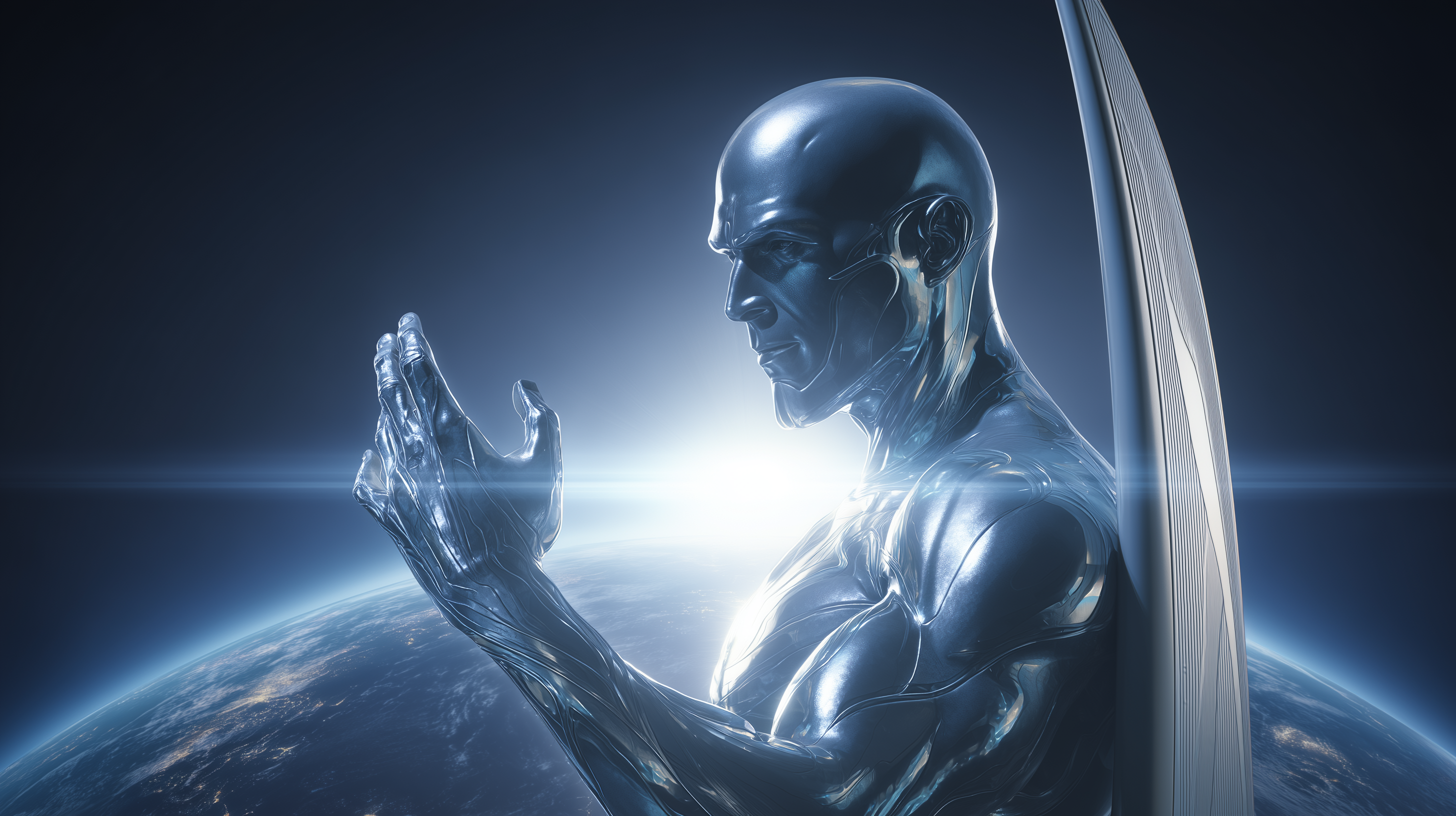 fond d'écran Silver Surfer pc 3840x2160 téléchargement gratuit