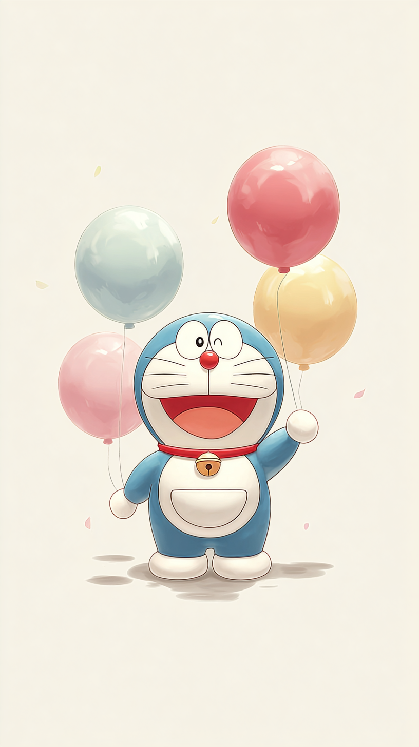 xiaomi fond d'écran Doraemon télécharger gratuit