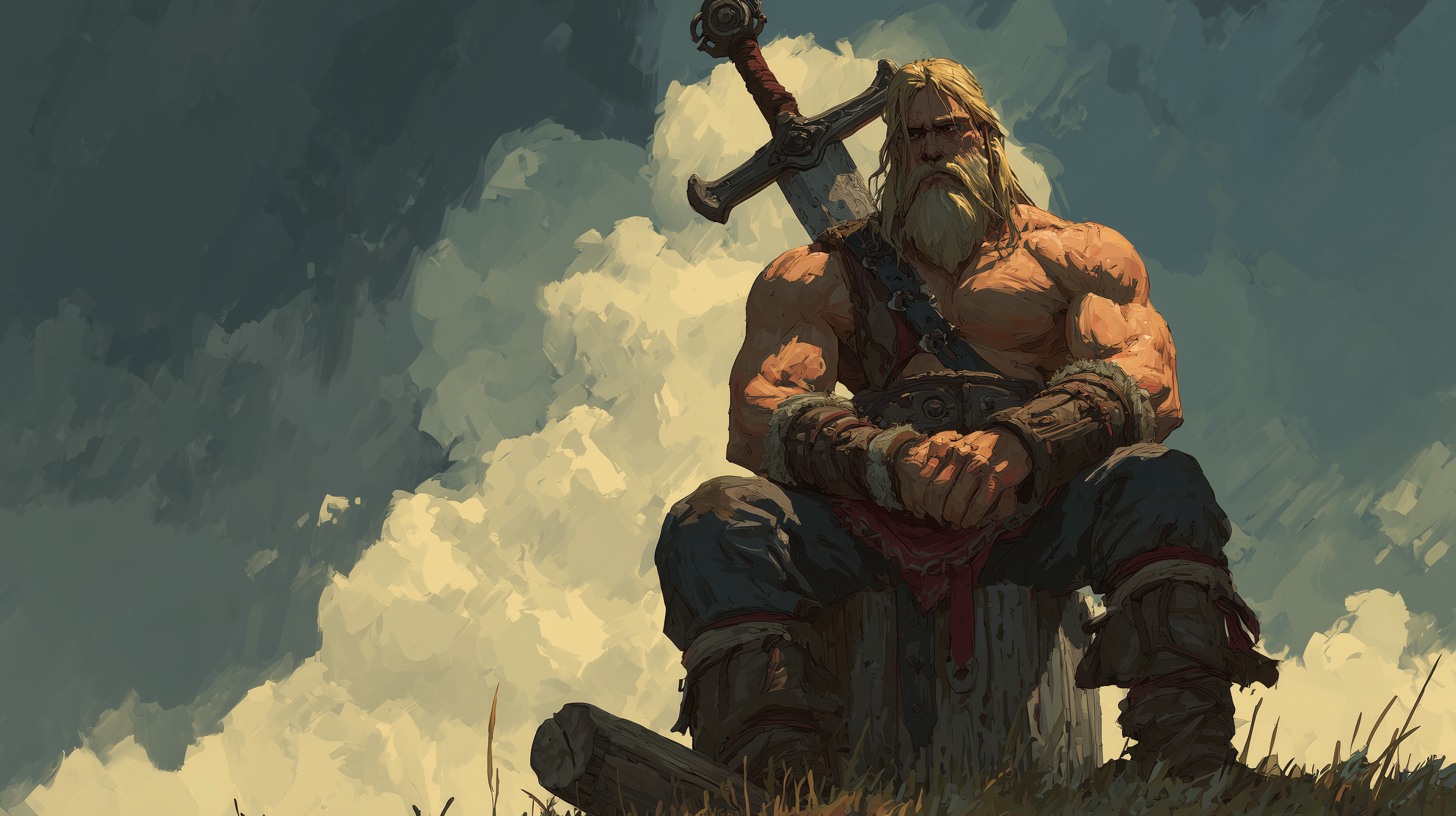 fond d'écran Viking pc 4k 1920x1080 téléchargement gratuit