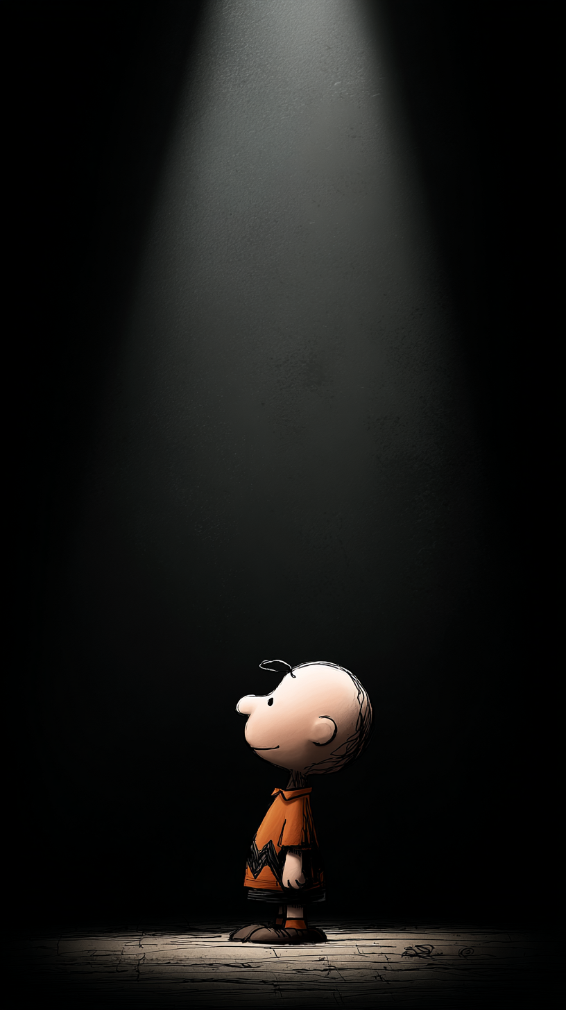 fond d'écran Charlie Brown iphone 16 pro max télécharger gratuit
