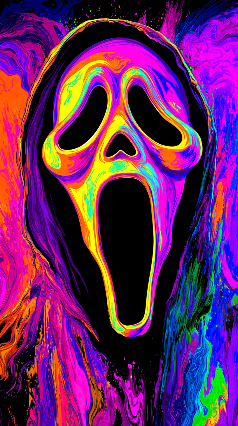 fond d'écran Ghostface iphone 8 gratuit