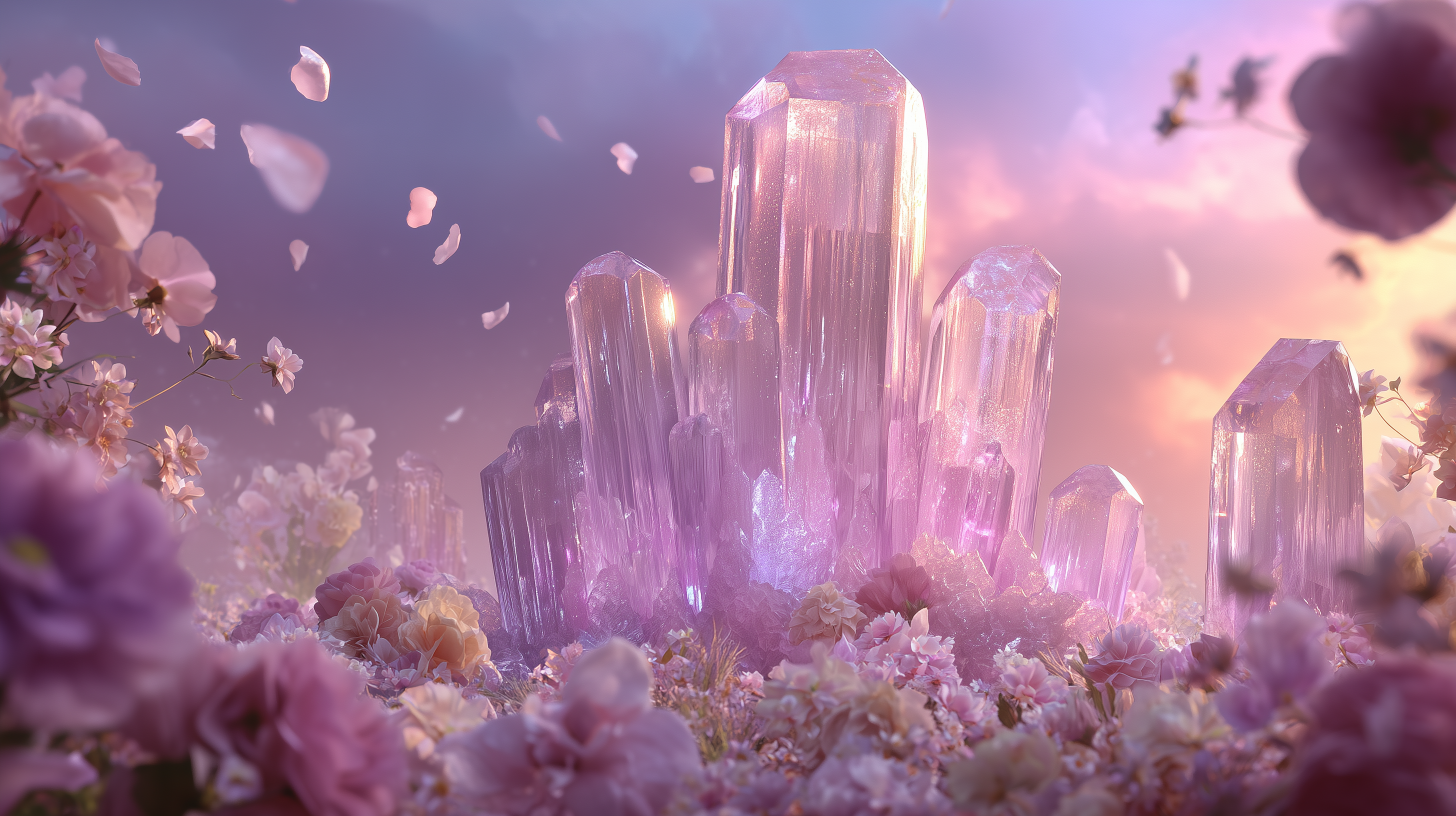 fond d'écran Cristal 4k 1920x1080 téléchargement gratuit