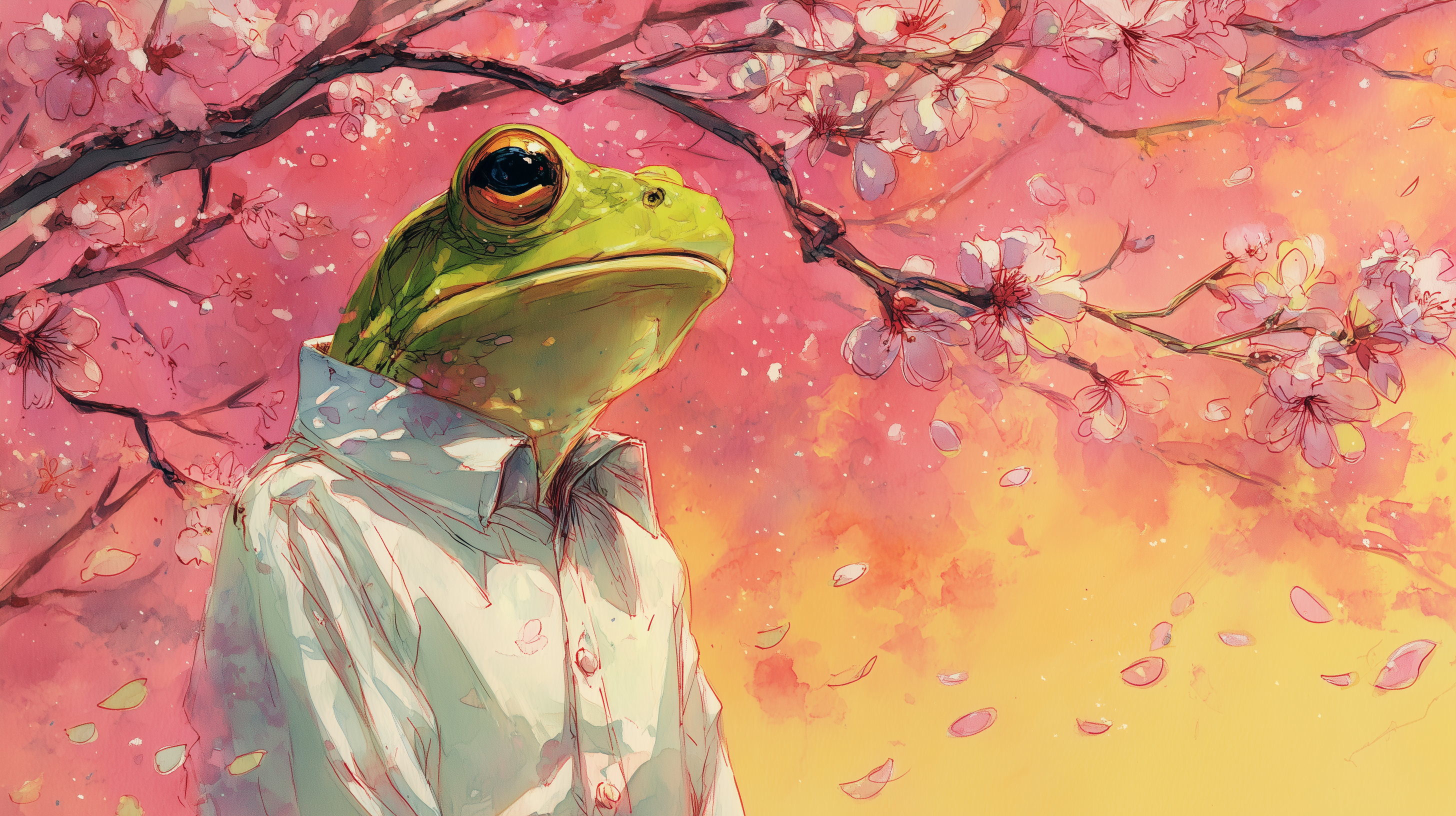 fond d'écran Grenouille 4k 2560x1440 téléchargement gratuit