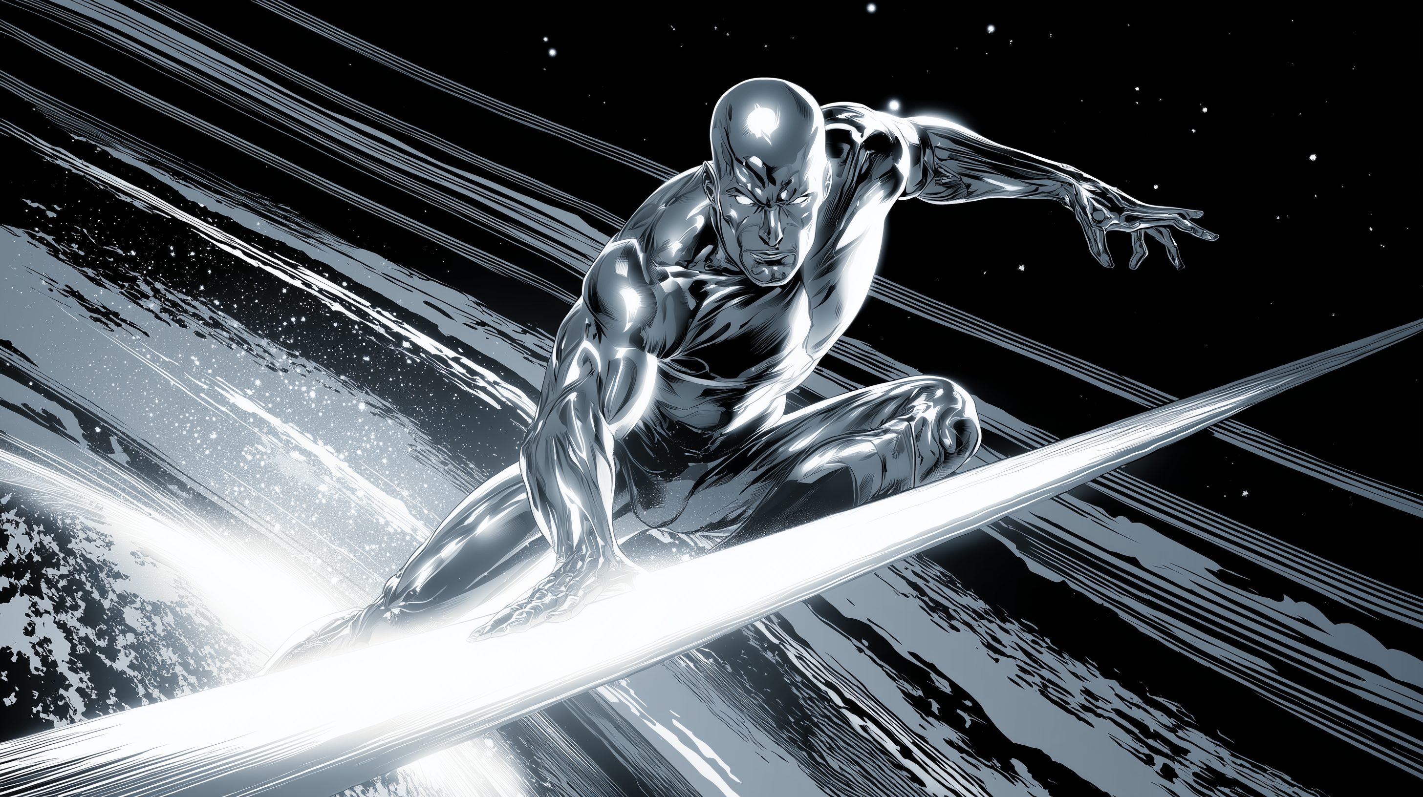 fond d'écran Silver Surfer 1080p téléchargement gratuit