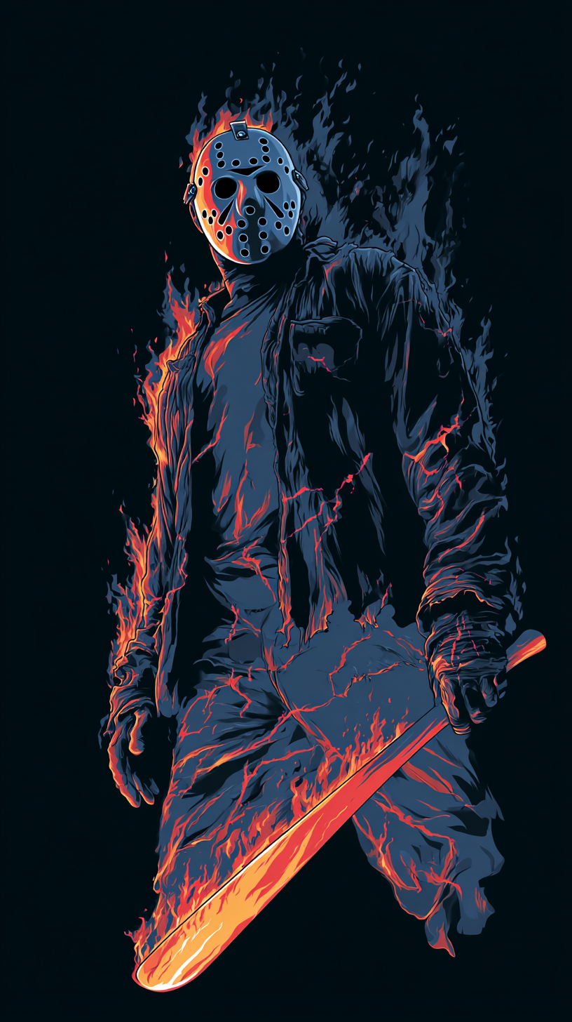 fond d'écran Jason Voorhees téléphone gratuit télécharger gratuit