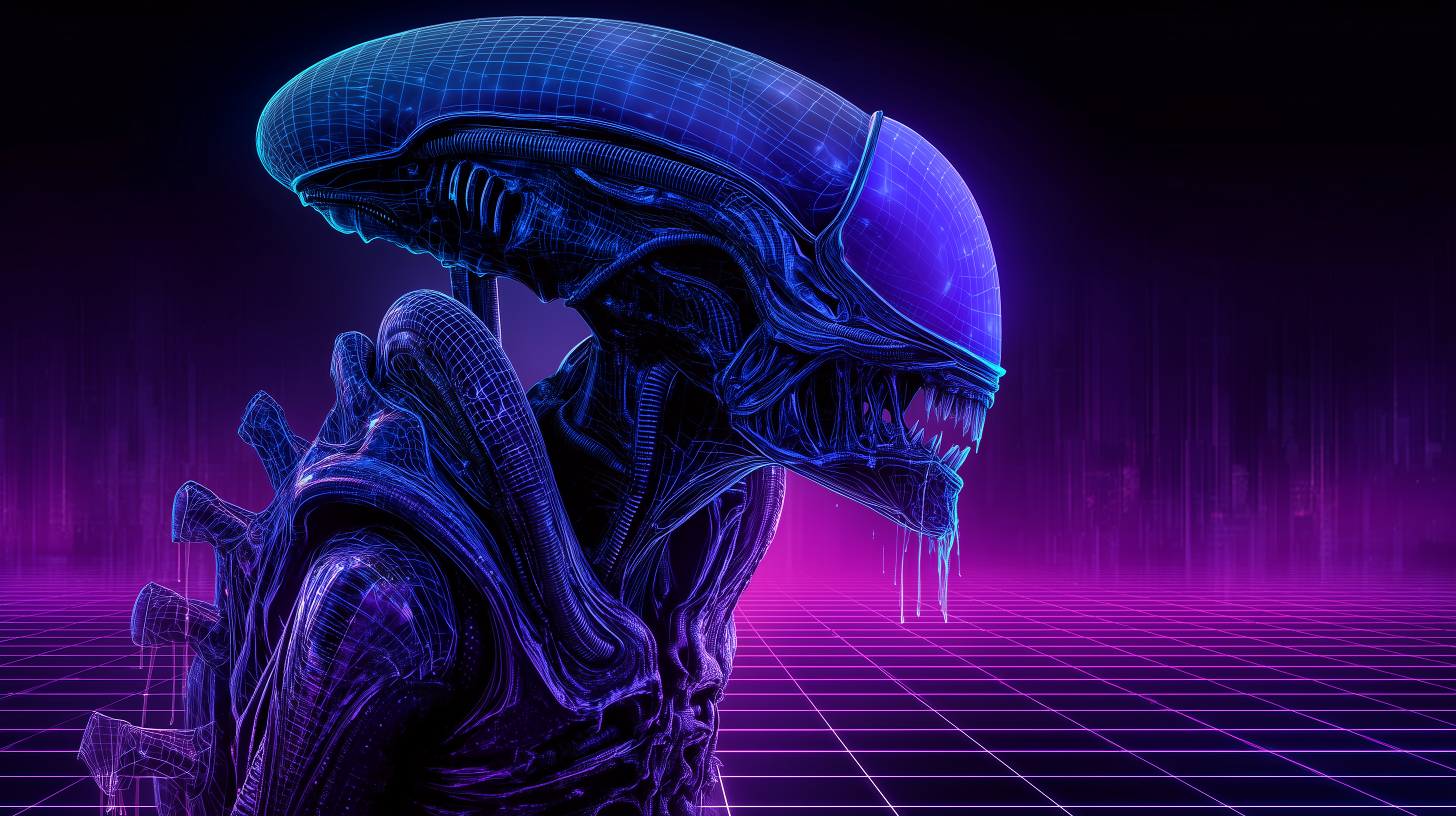 fond d'écran Xenomorph hp 4k téléchargement gratuit