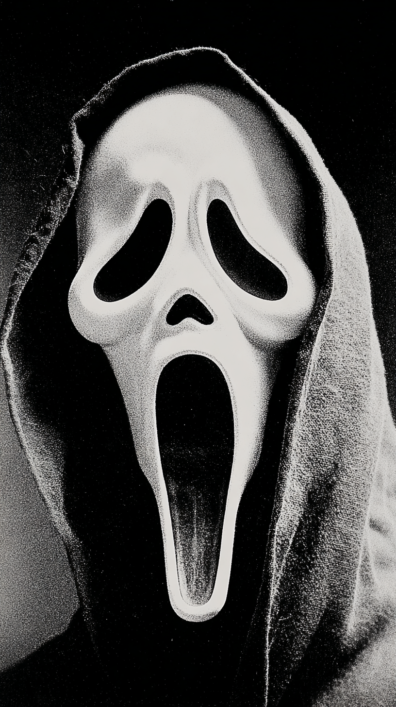 fond d'écran Ghostface iphone x télécharger gratuit