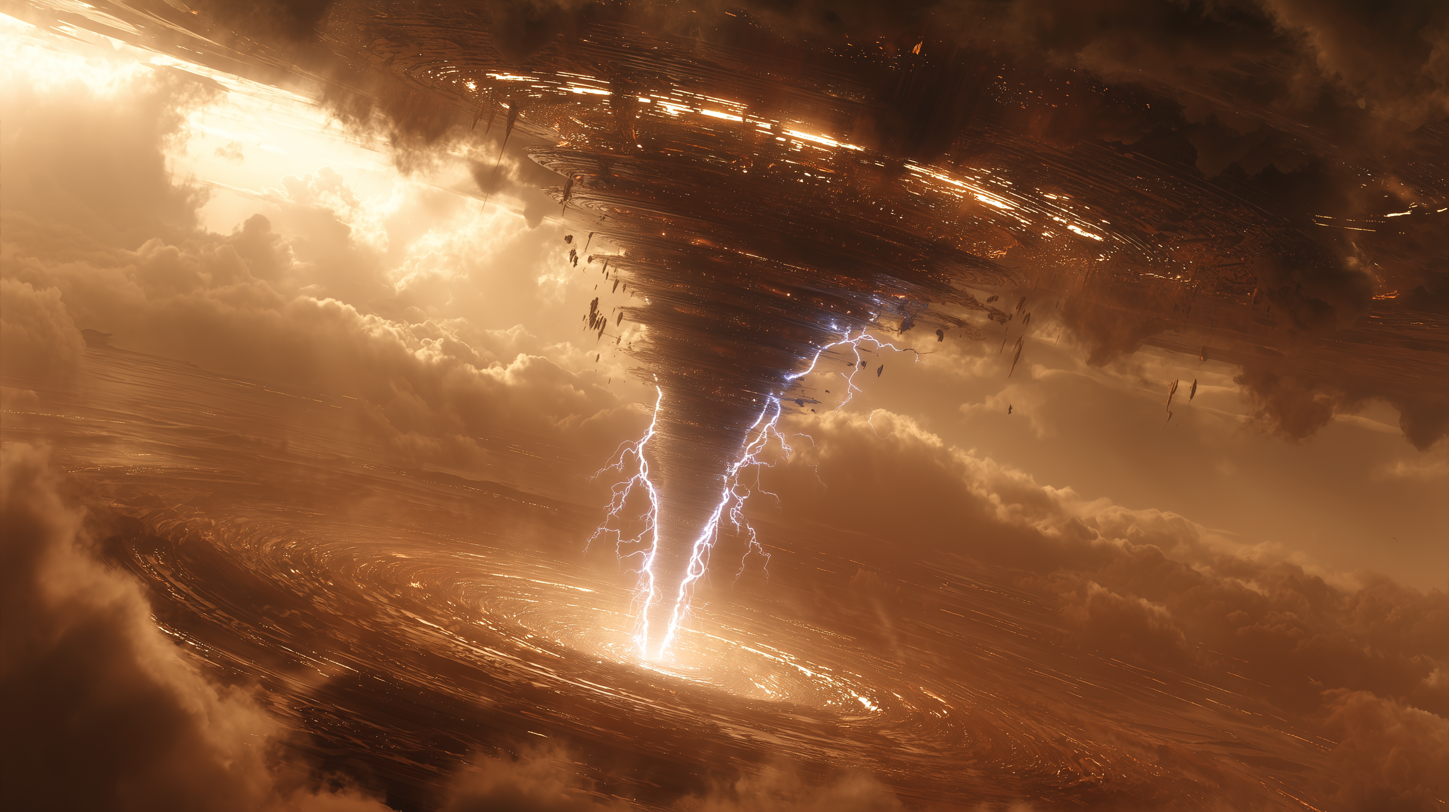 fond d'écran Tornade windows 10 1920x1080 téléchargement gratuit