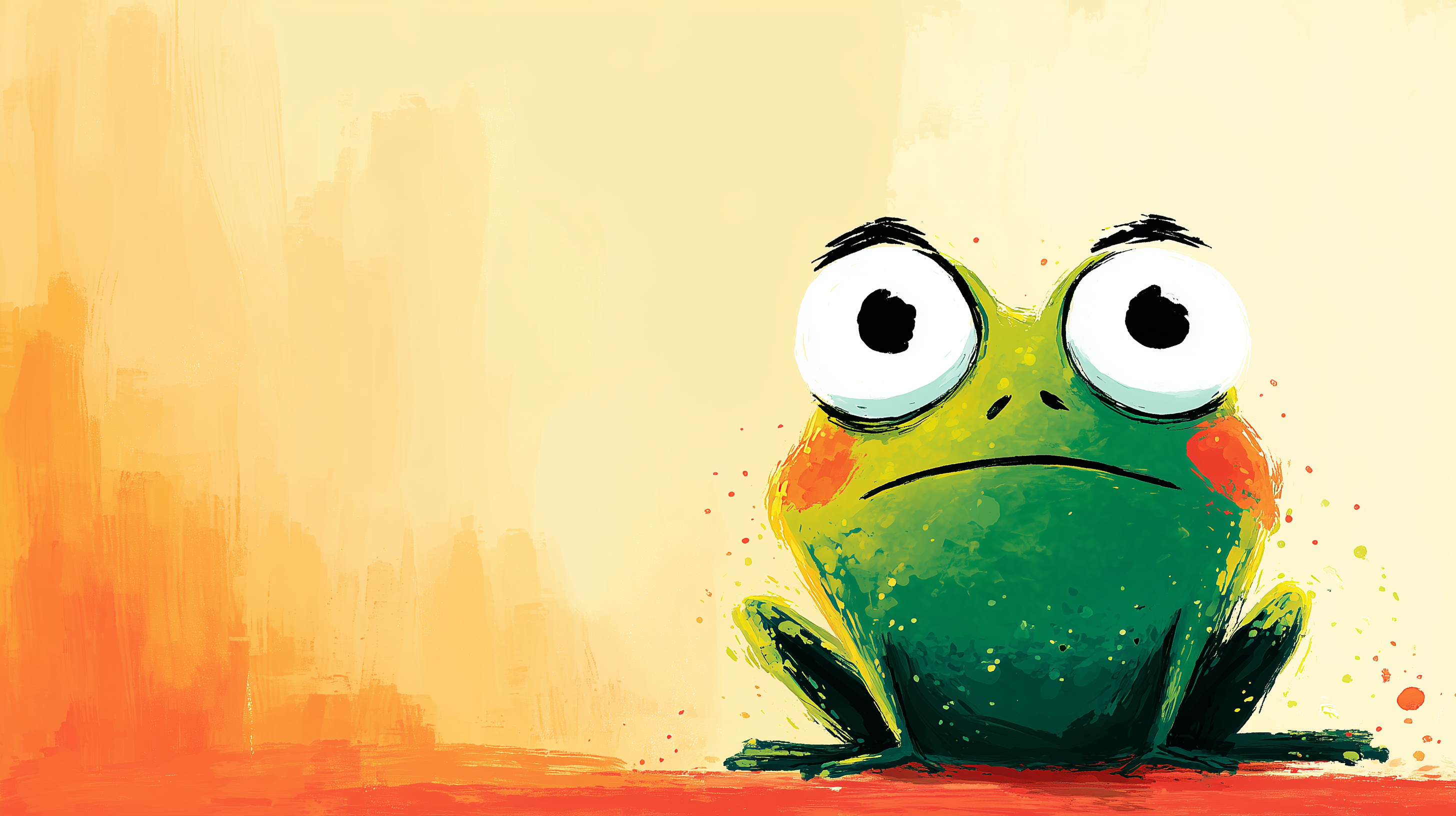 fond d'écran Grenouille 1280x800 téléchargement gratuit